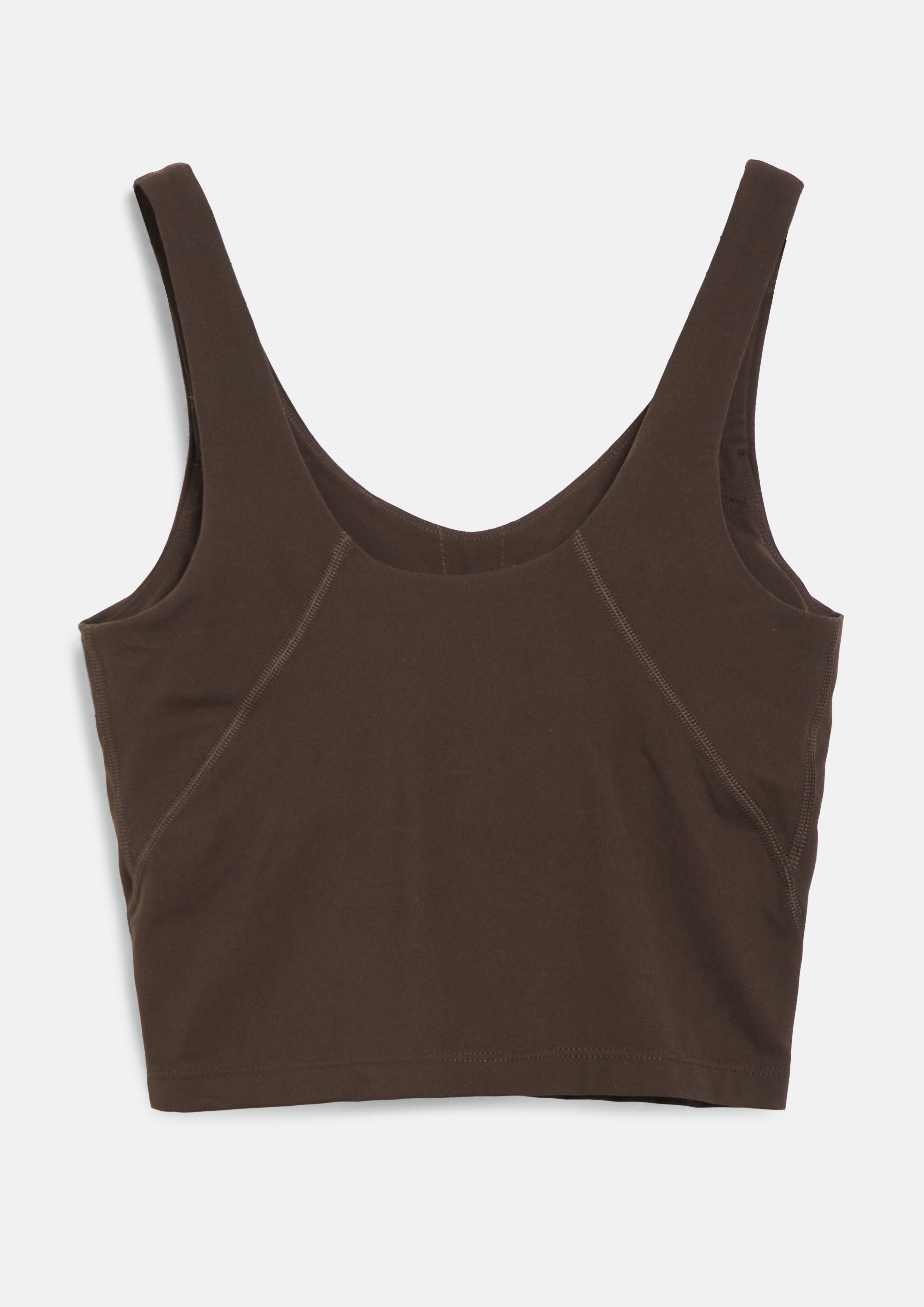Damen T-Shirt Bustier in braun von s.Oliver