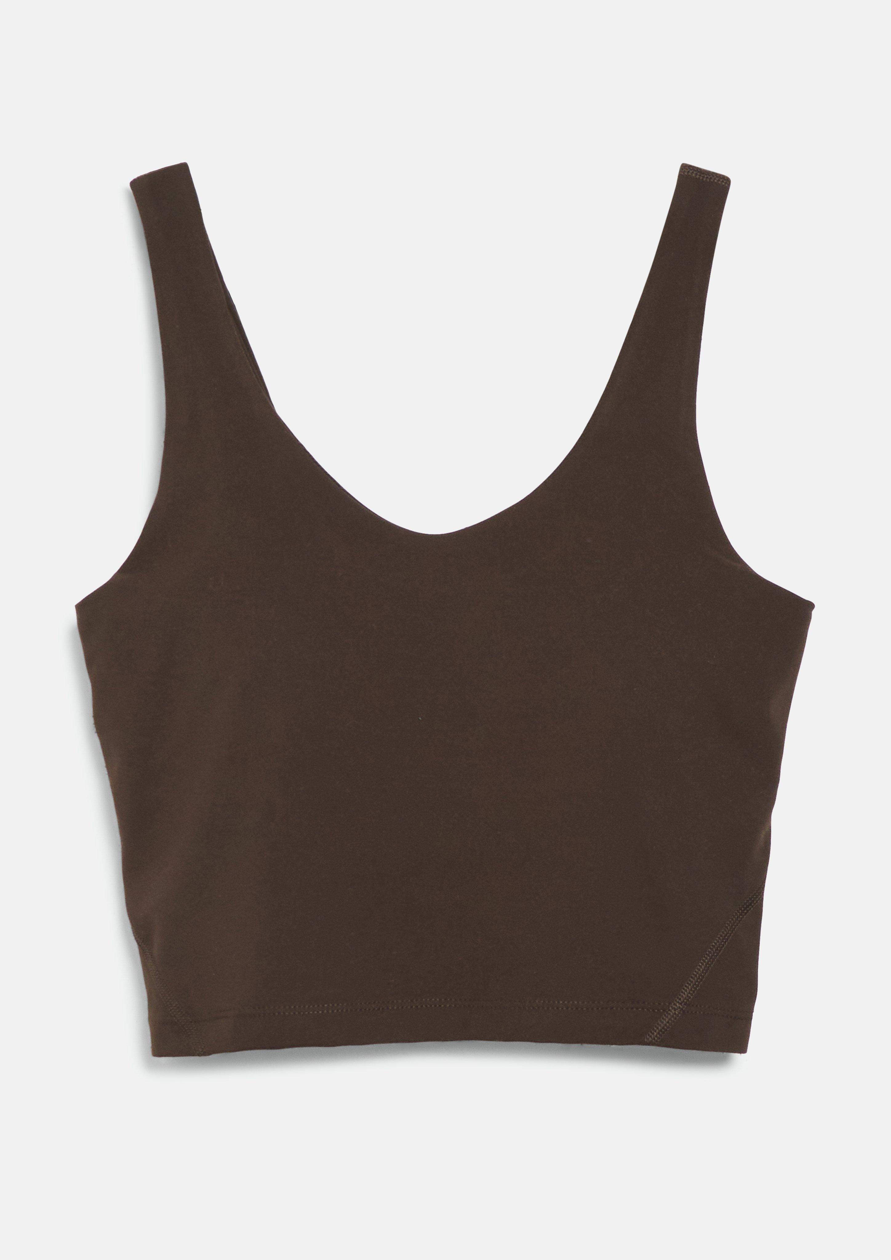 T-Shirt Bustier in Farbe dunkelbraun von s.Oliver
