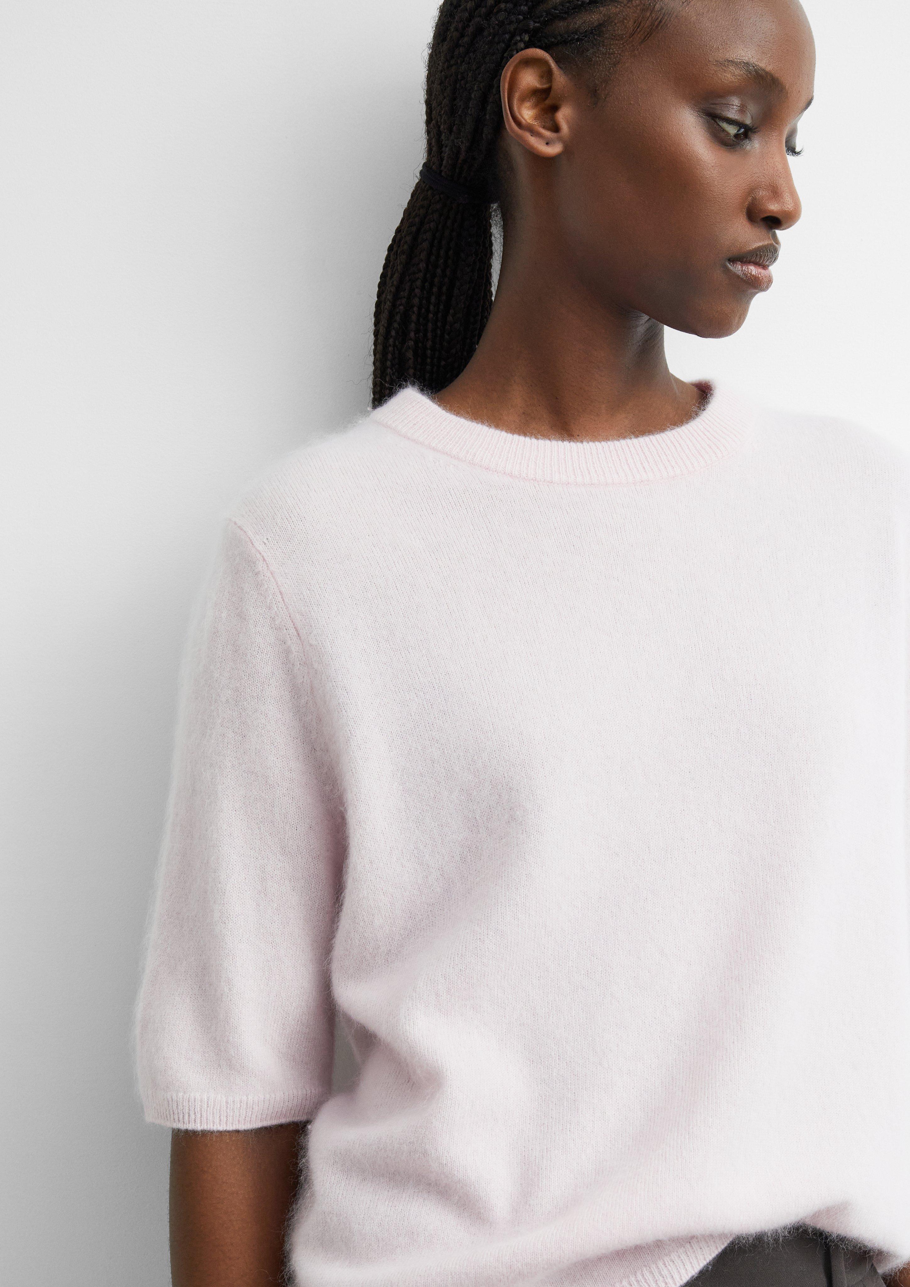 Pull en tricot en rose de COMMA