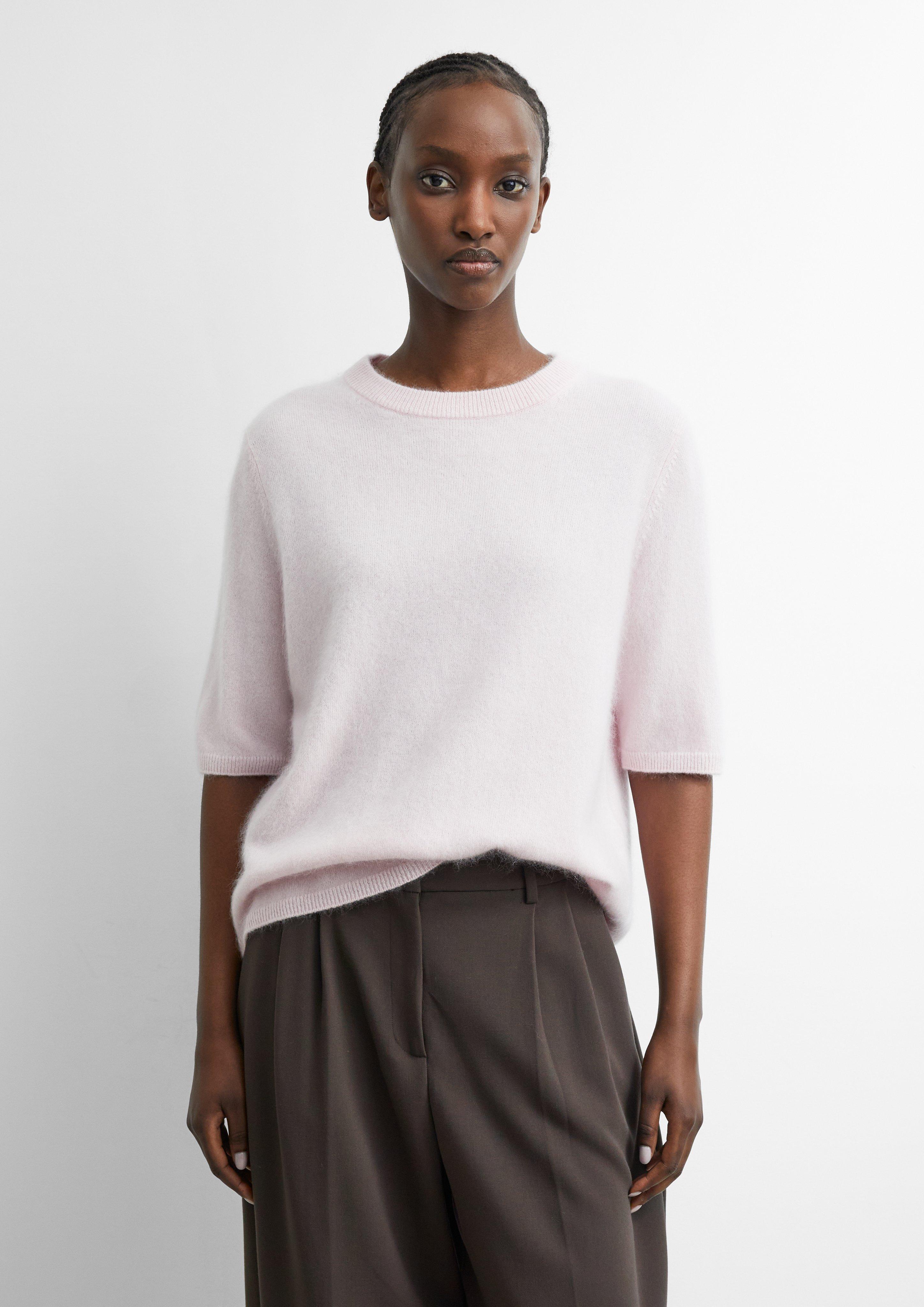Pull en tricot en rose de COMMA