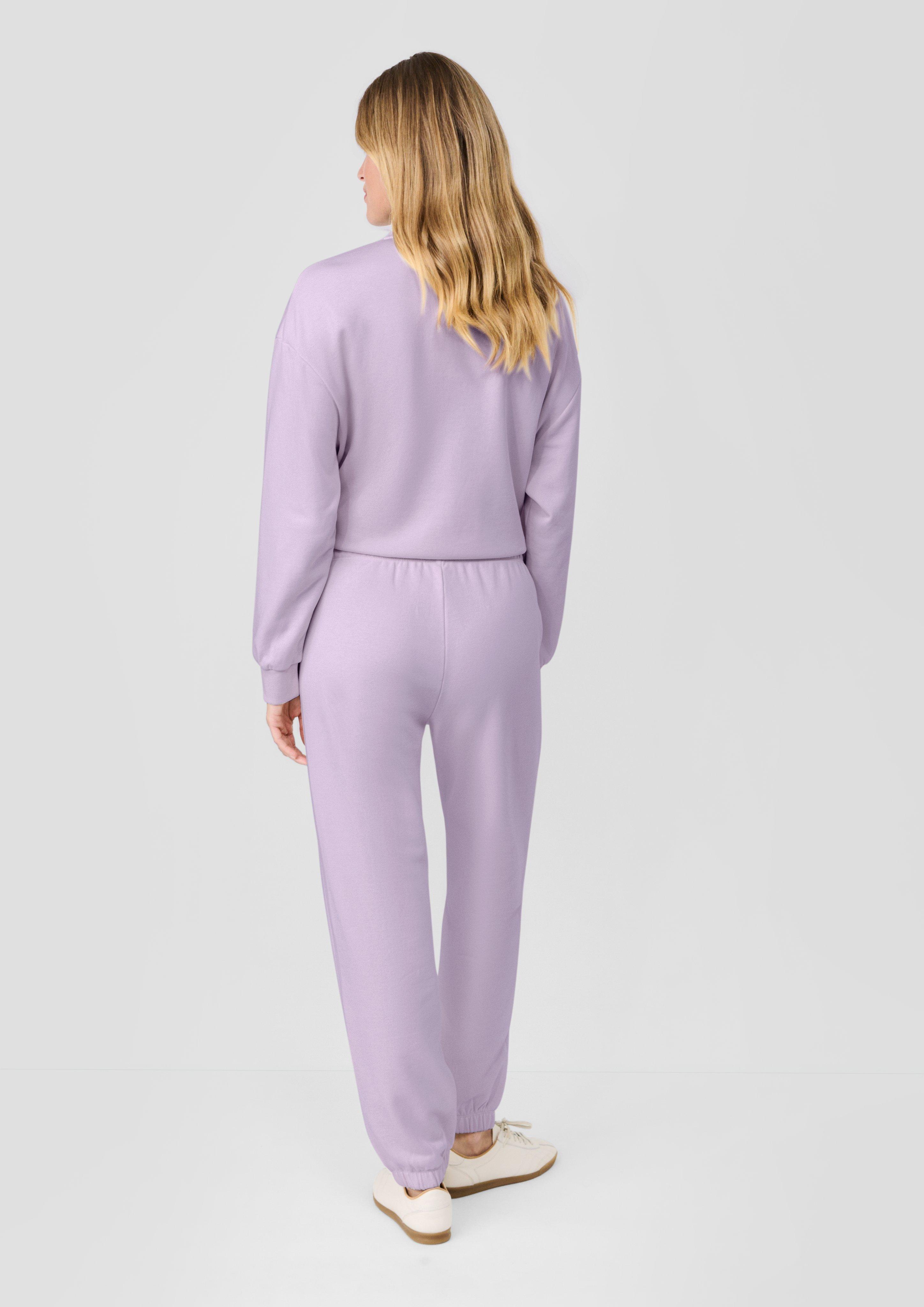 Femmes s.Oliver x Heidi Klum : pantalon de jogging à logo en violet de s.Oliver