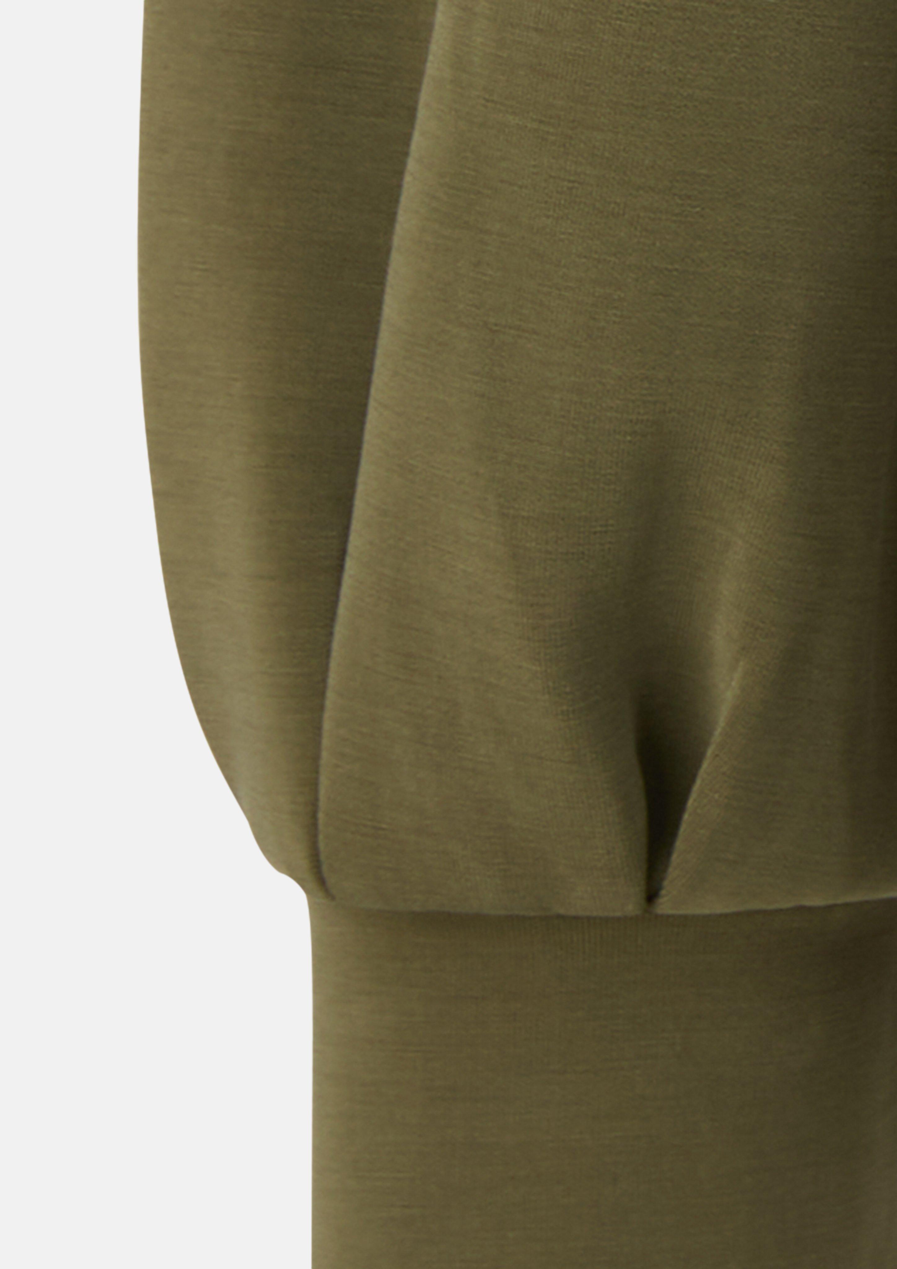 Women Sweatshirt in olive by s.Oliver CURVE