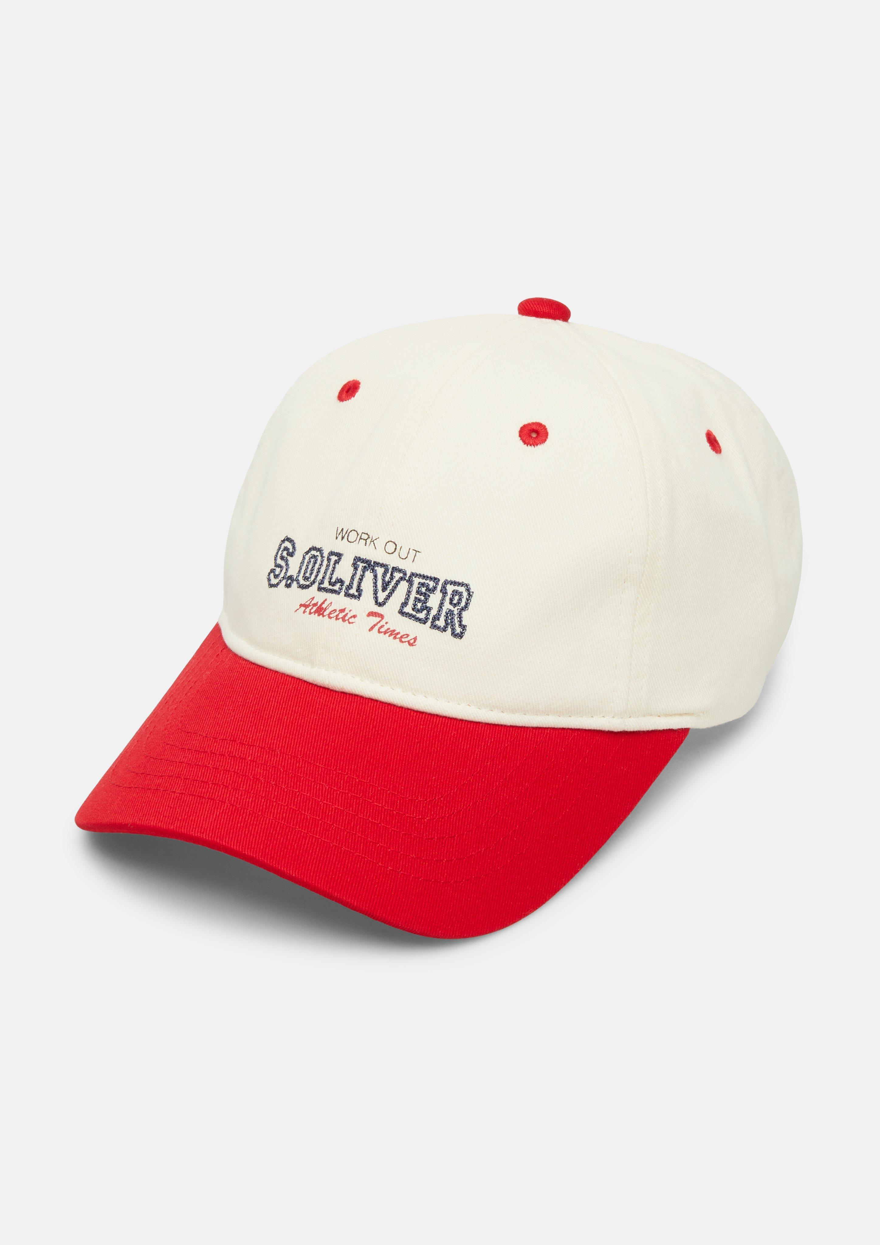 s.Oliver x Heidi Klum : casquette à logo en crème de s.Oliver