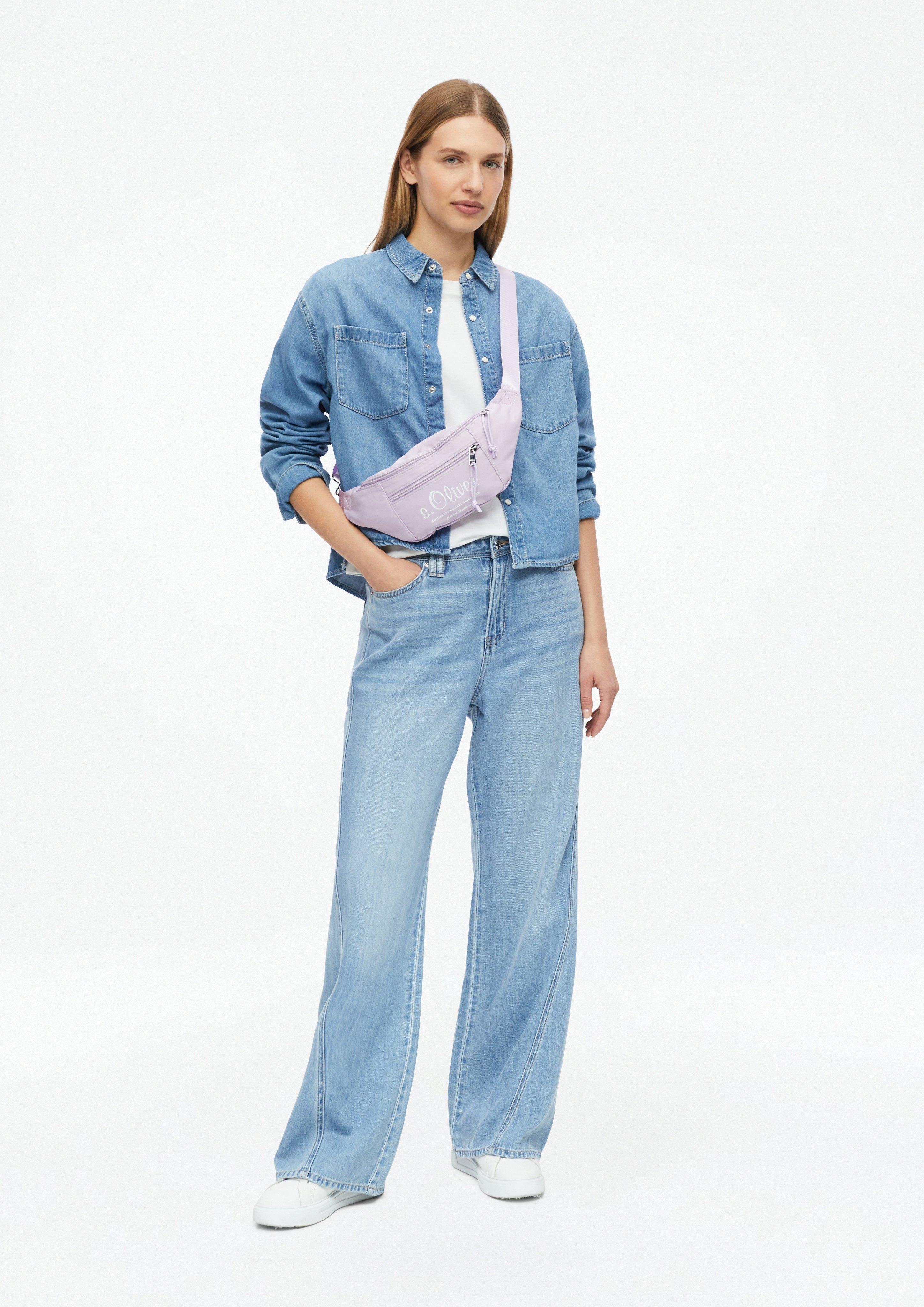 Femmes s.Oliver x Heidi Klum : sac banane à poches pratiques en violet de s.Oliver