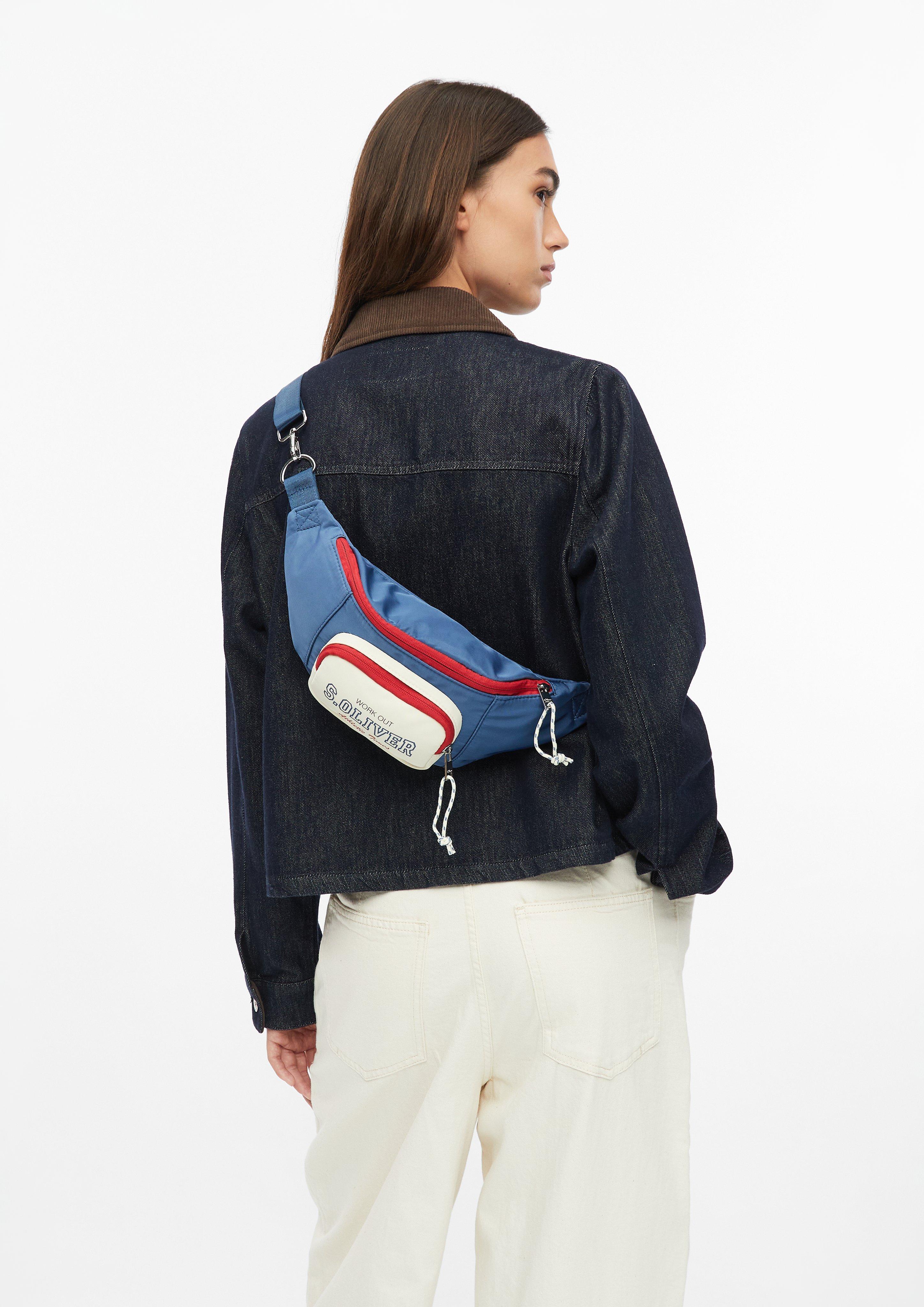Femmes s.Oliver x Heidi Klum : sac banane à poches pratiques en bleu de s.Oliver