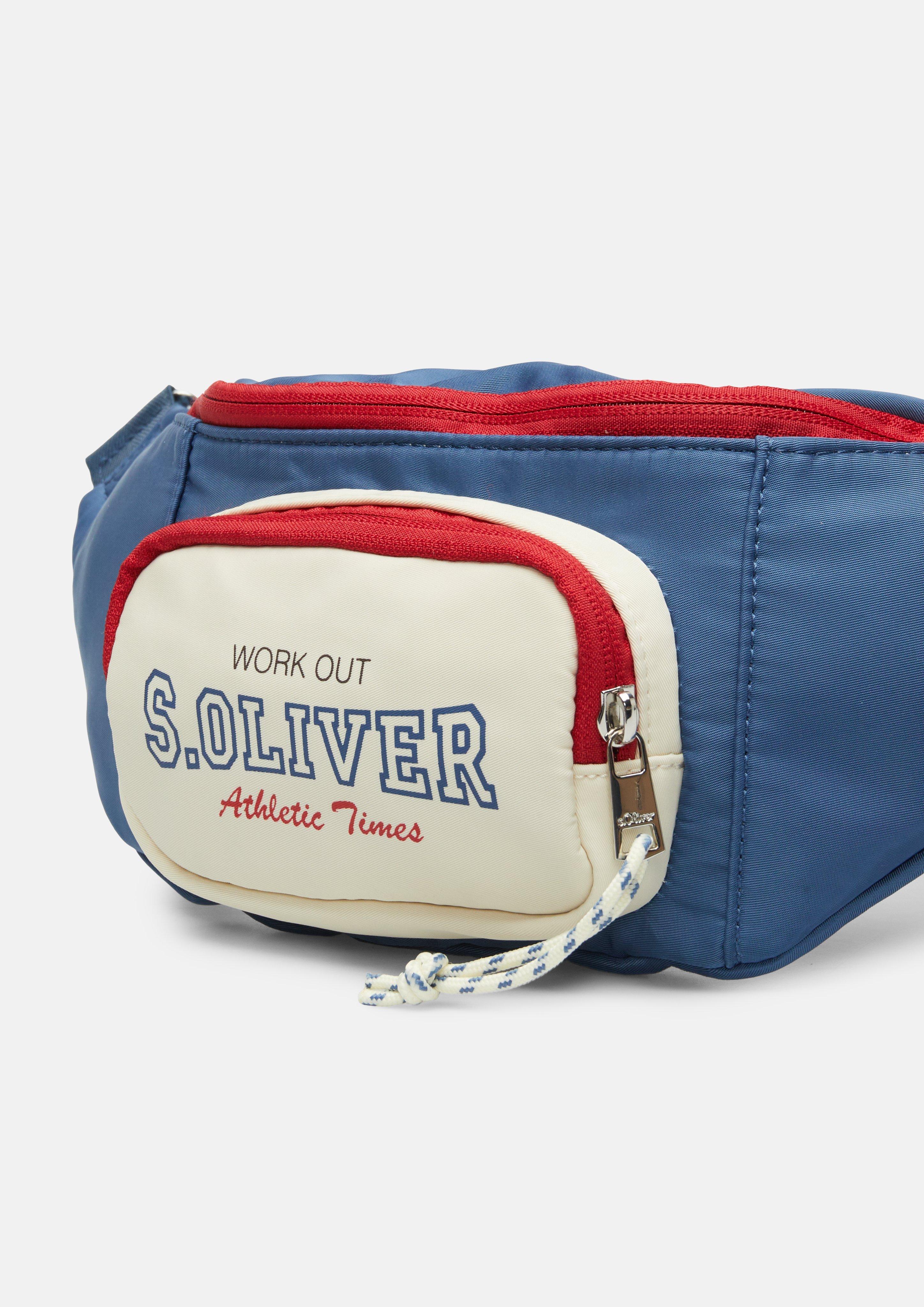 Femmes s.Oliver x Heidi Klum : sac banane à poches pratiques en bleu de s.Oliver