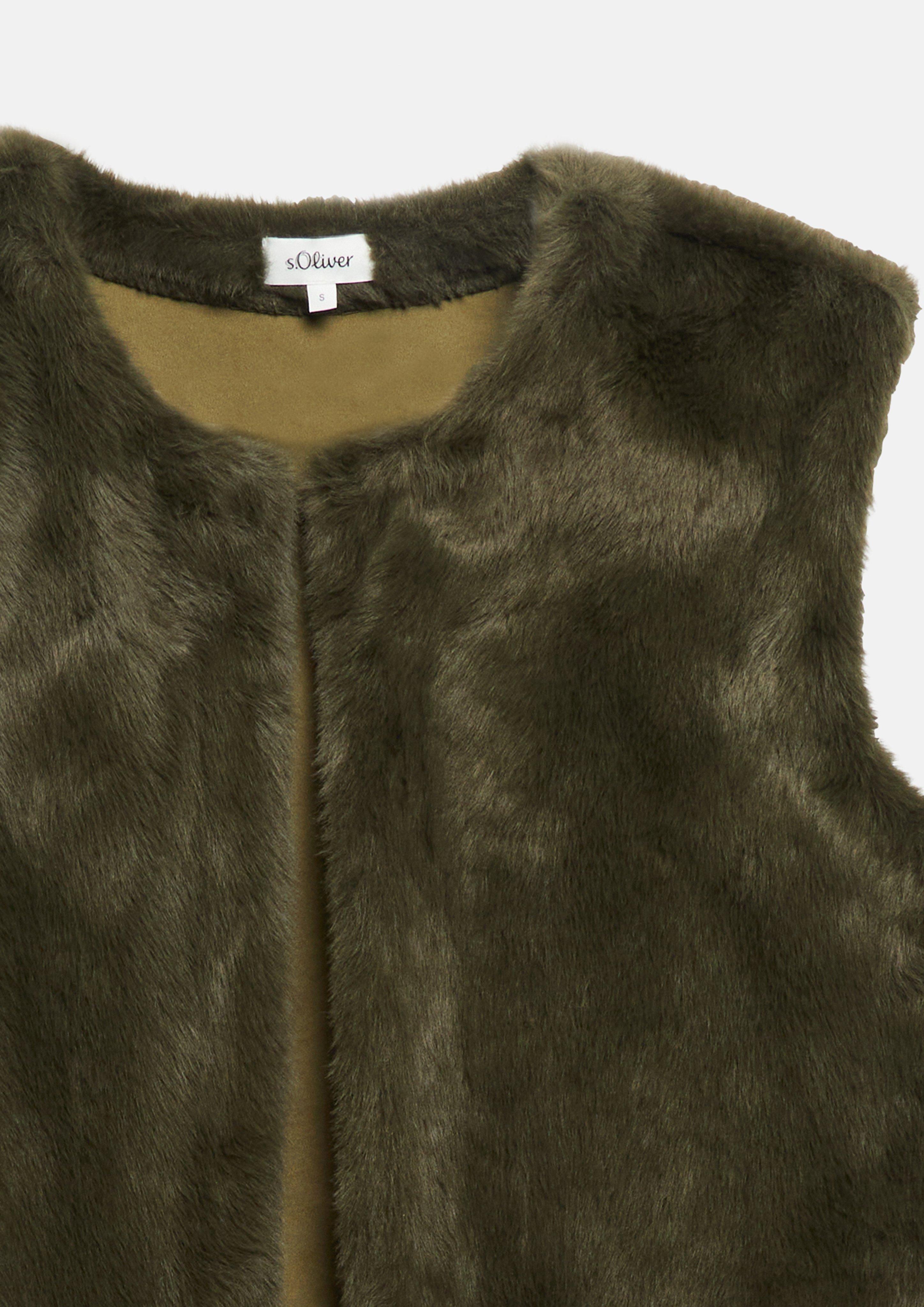 Damen Indoor-Weste in olive von s.Oliver