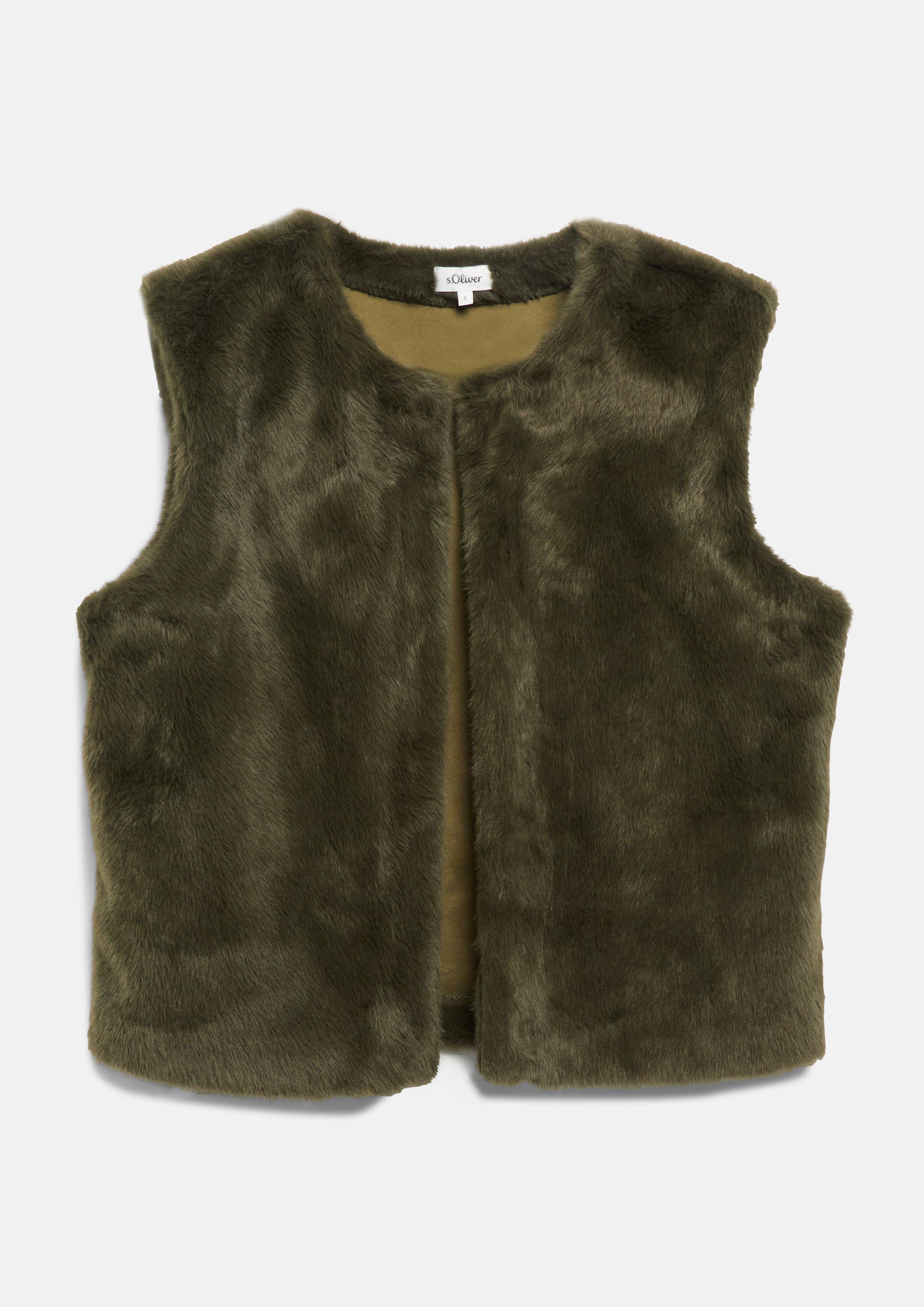 Damen Indoor-Weste in olive von s.Oliver