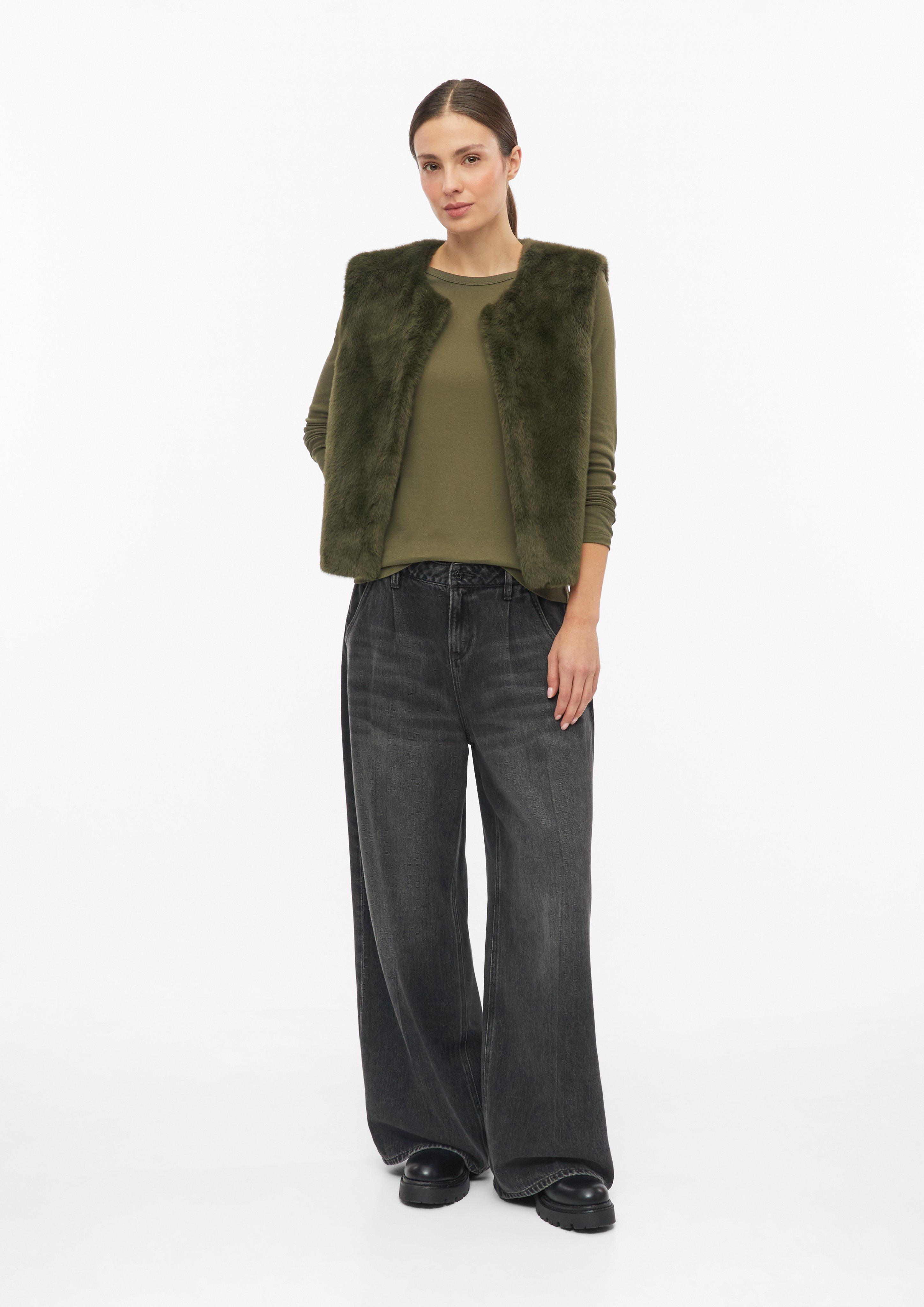Damen Indoor-Weste in olive von s.Oliver