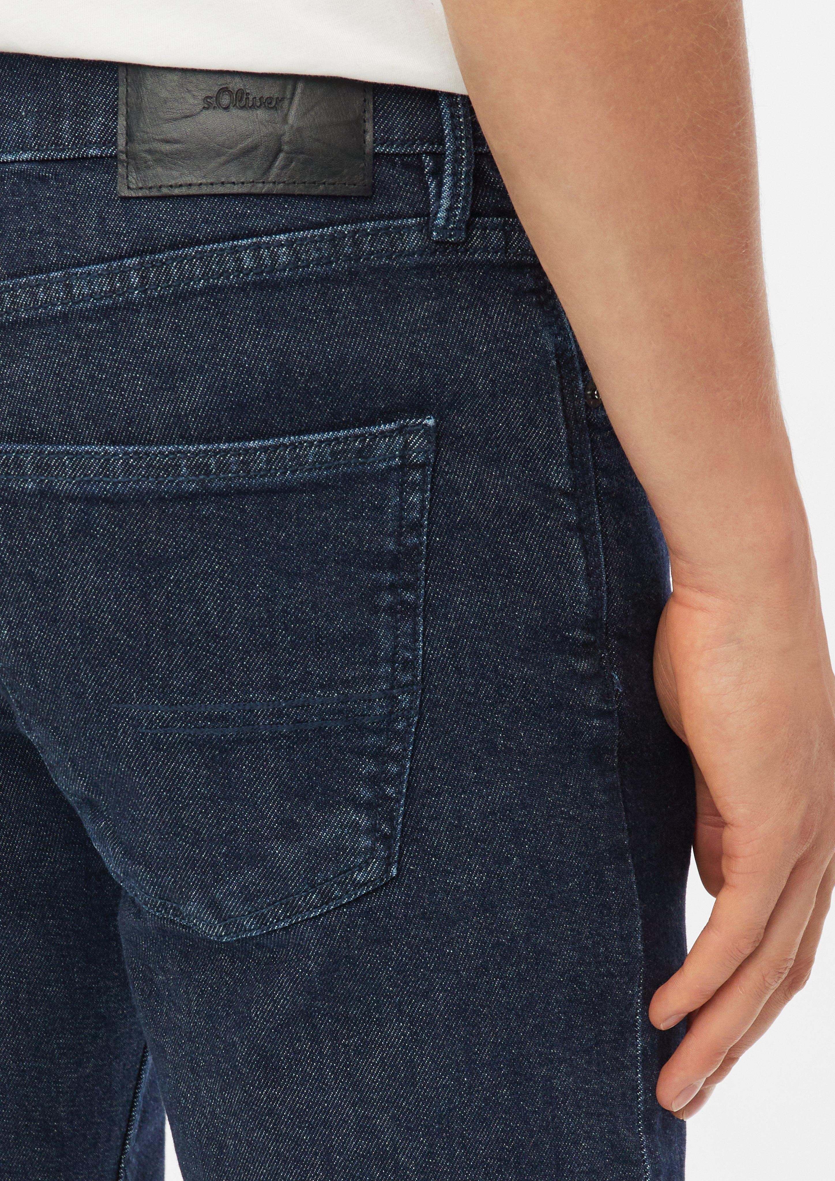 Moški Jeans hlače Nelio / kroj Slim Fit / Mid Rise / spran videz v barvi modra od s.Oliver