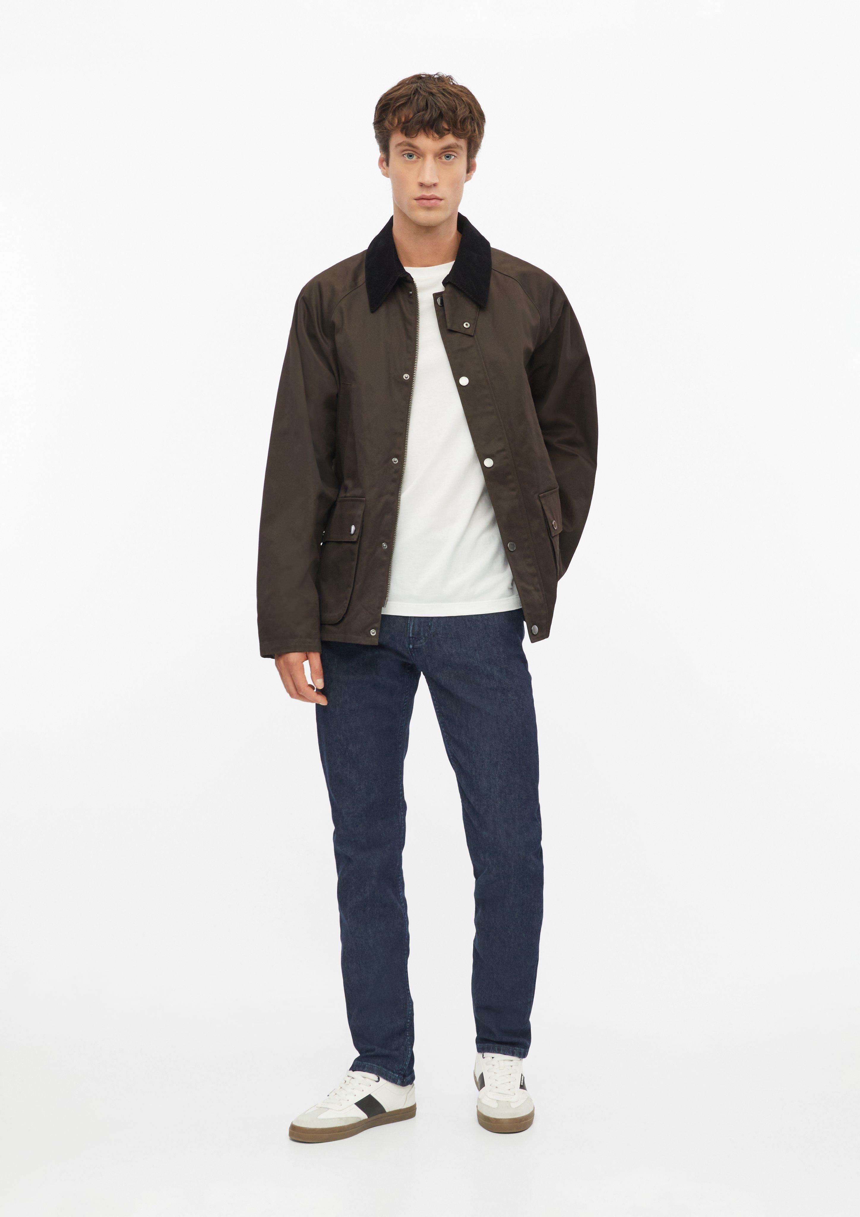 Moški Jeans hlače Nelio / kroj Slim Fit / Mid Rise / spran videz v barvi modra od s.Oliver