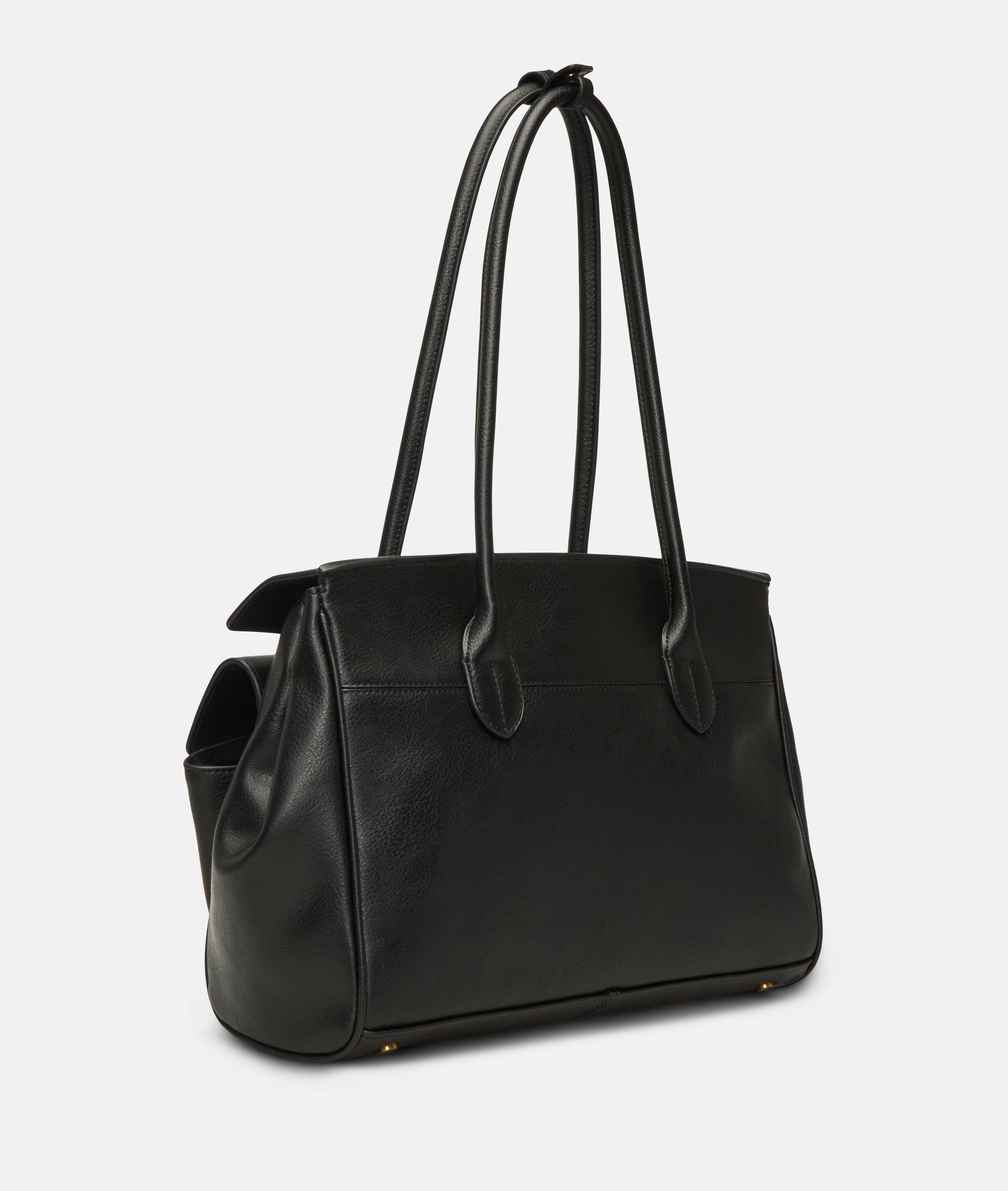 Archive Gloria II Satchel L in schwarz & rot