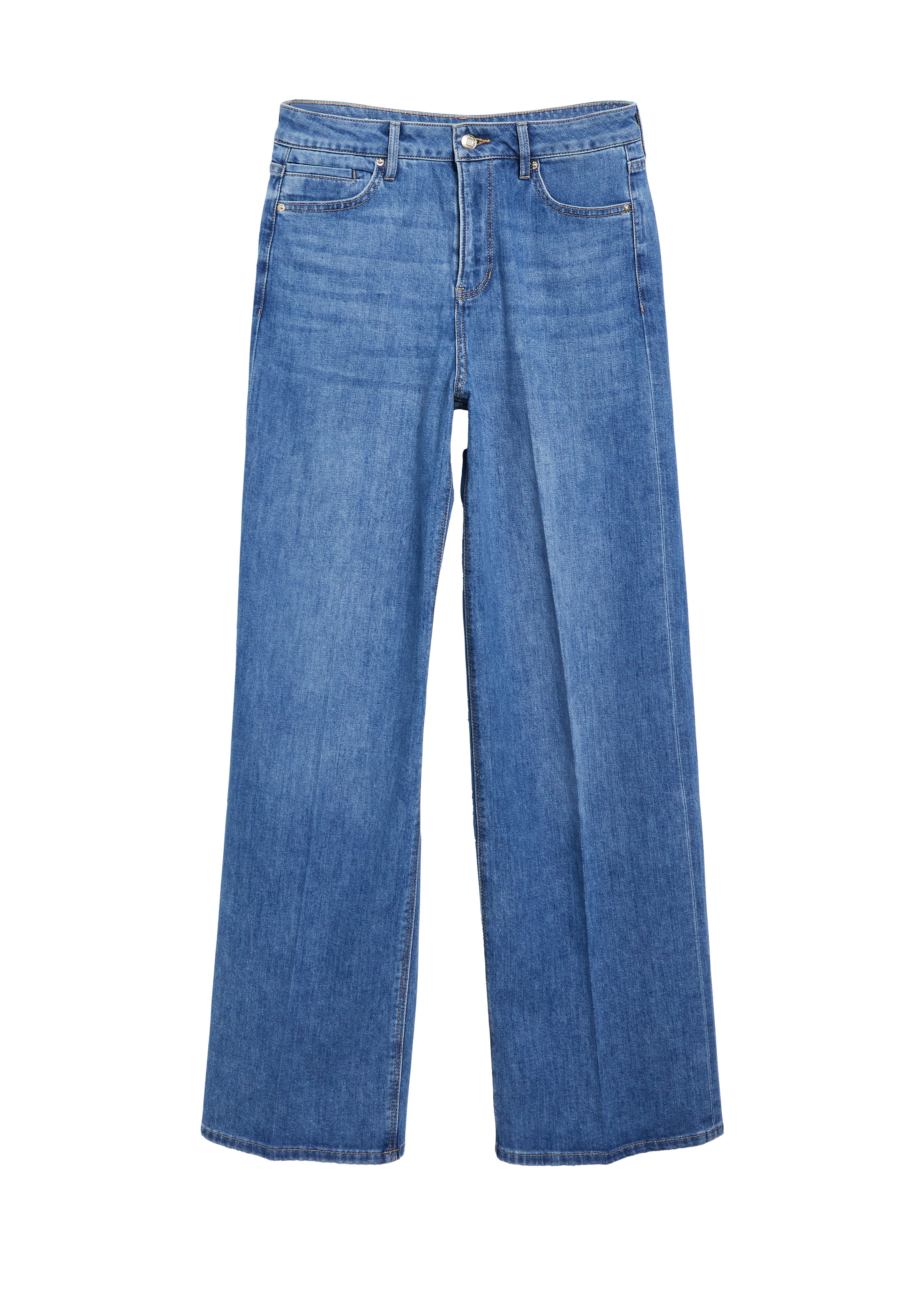 Jeans Suri / Hoge taille / Wijde pasvorm