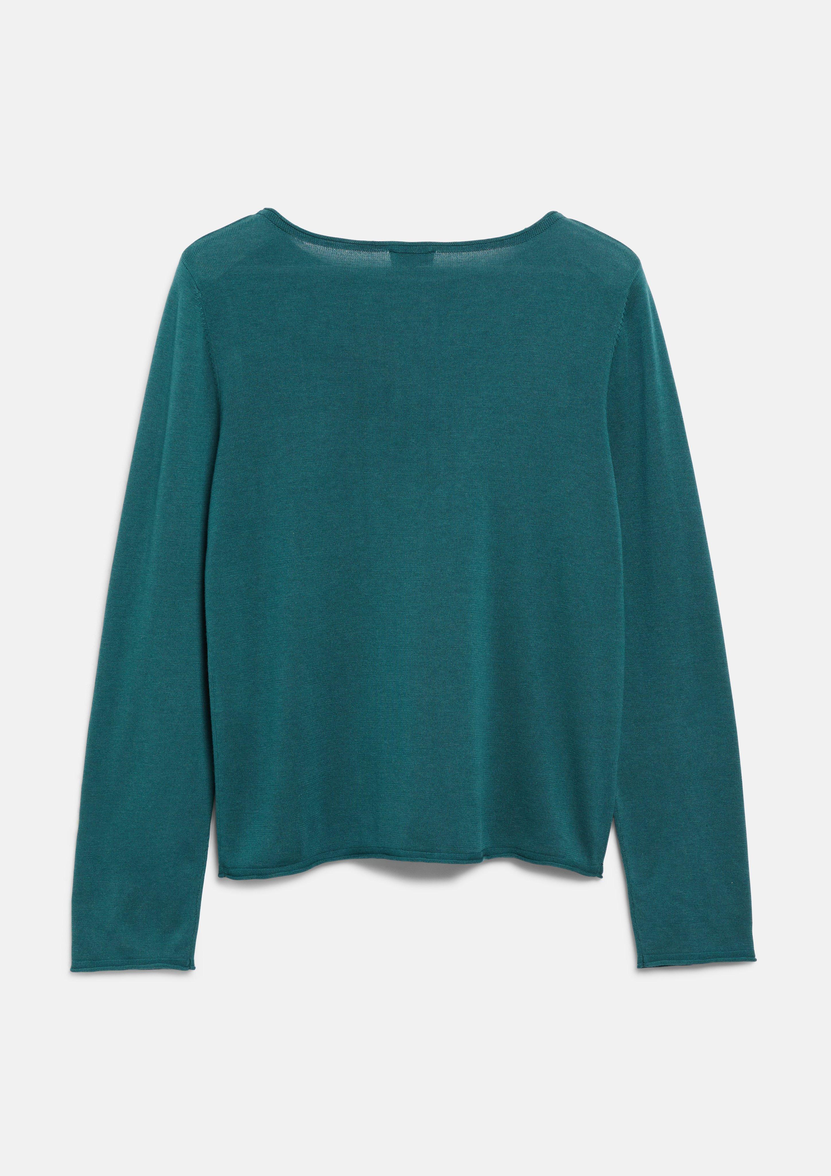 Kobiety Sweter z dzianiny w kolorze petrolowy od s.Oliver
