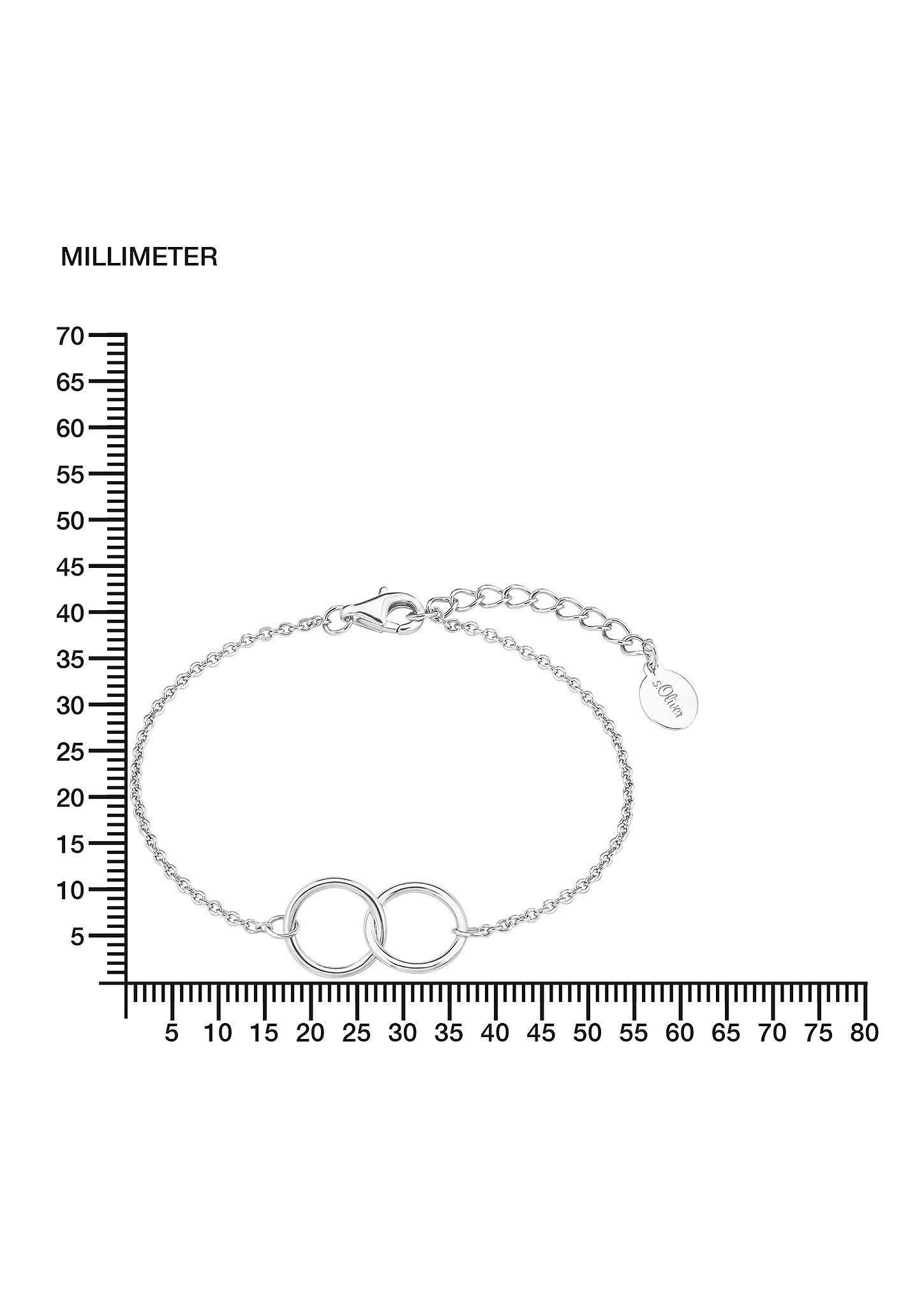s.Oliver Armband mit verschlungenen Ringen