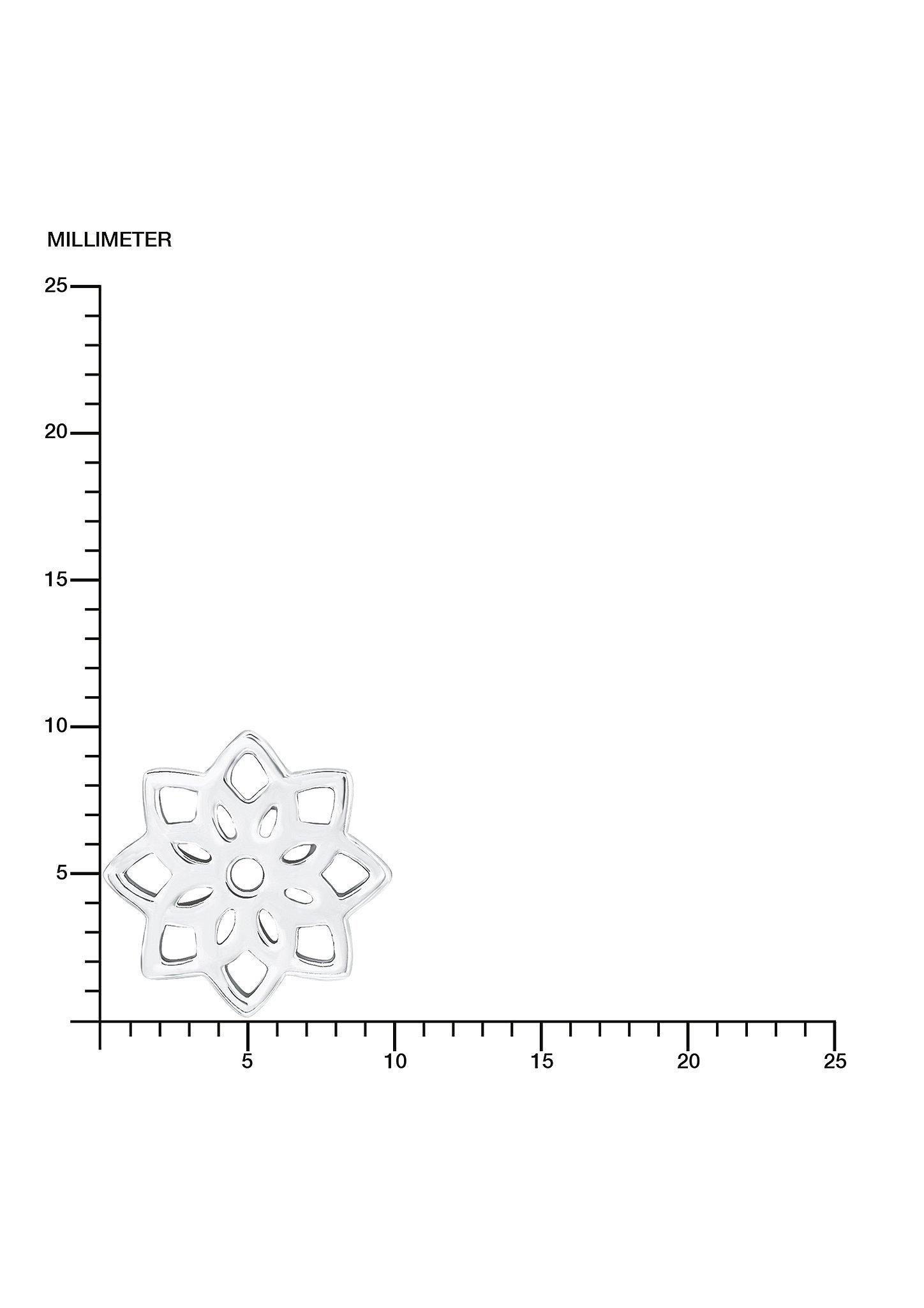 s.Oliver Silberne Ohrstecker Blume