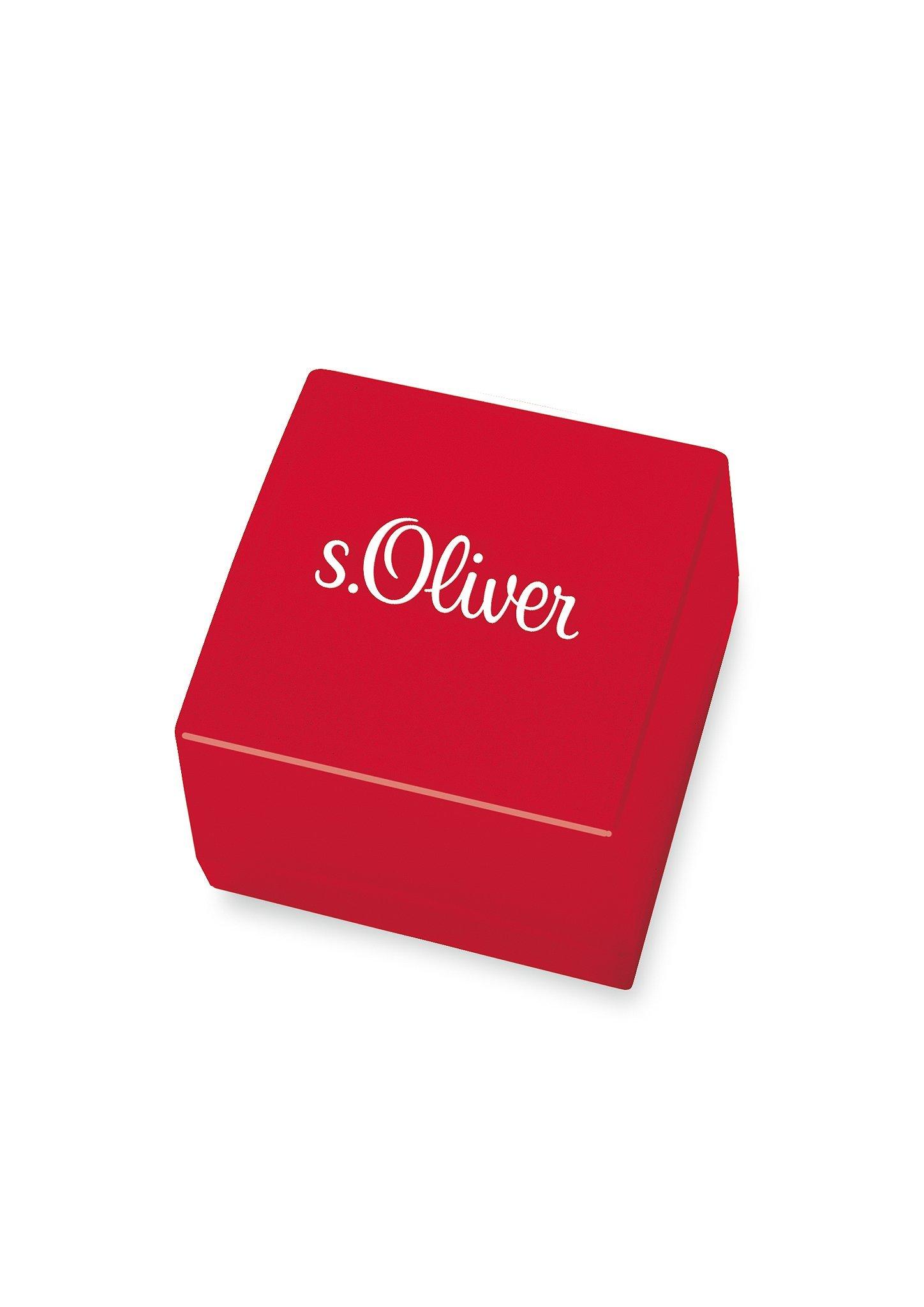 s.Oliver Rosévergoldete Ohrringe mit Zirkonia