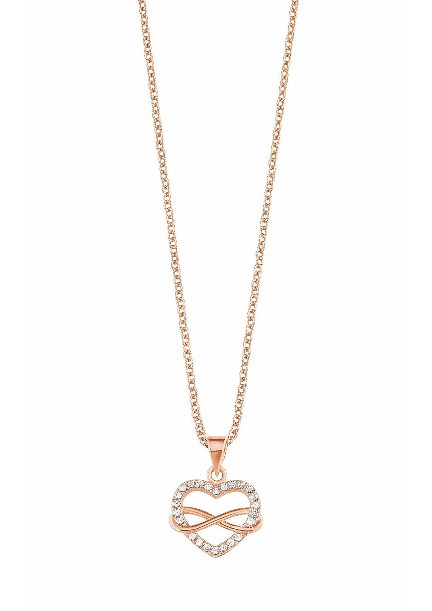 s.Oliver Silber-Halskette Herz/Infinity