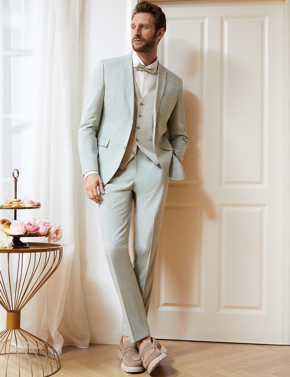 Detroit: relaxed fit chinos - beige | s.Oliver