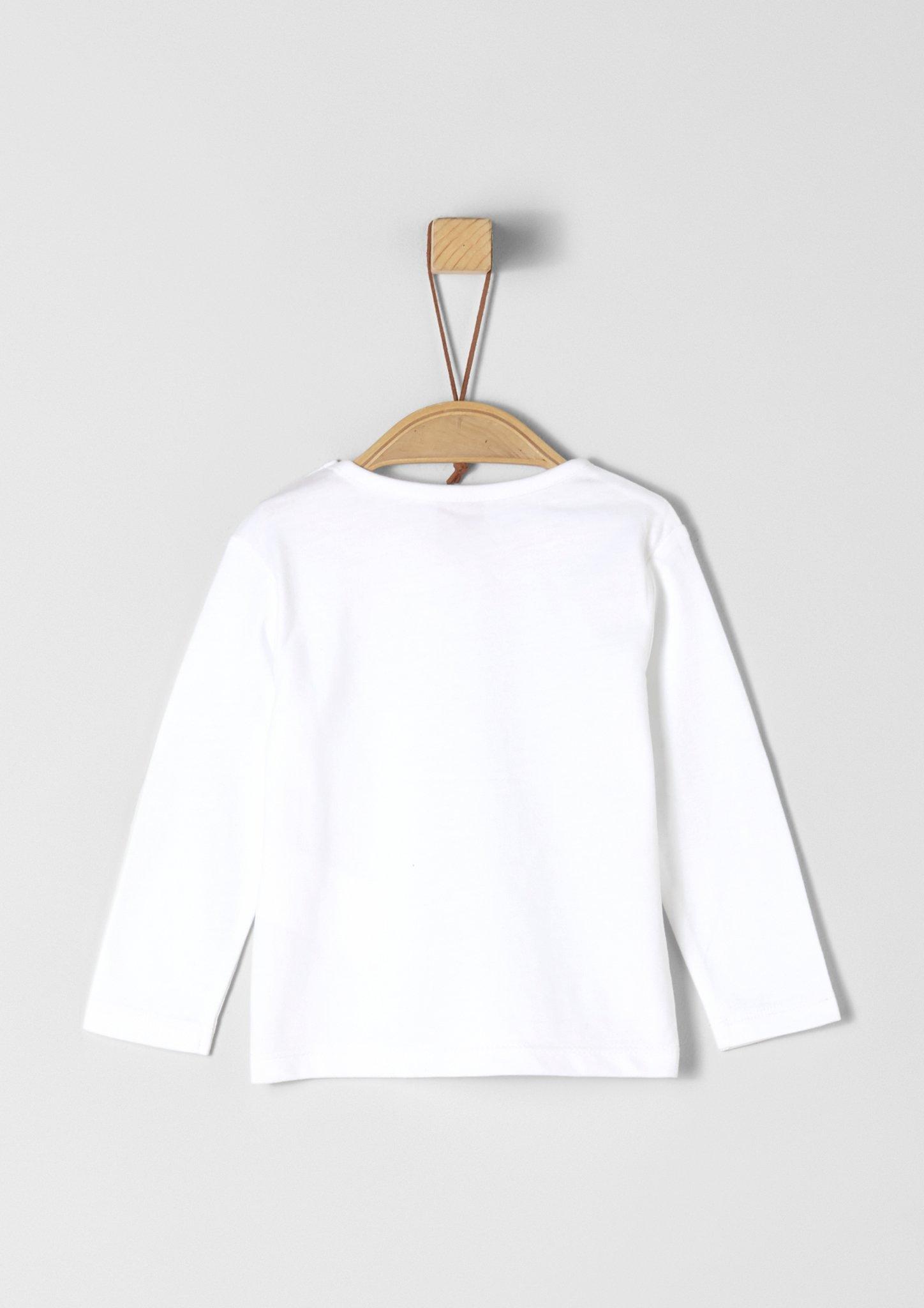 Haut à manches longues en jersey in 0100