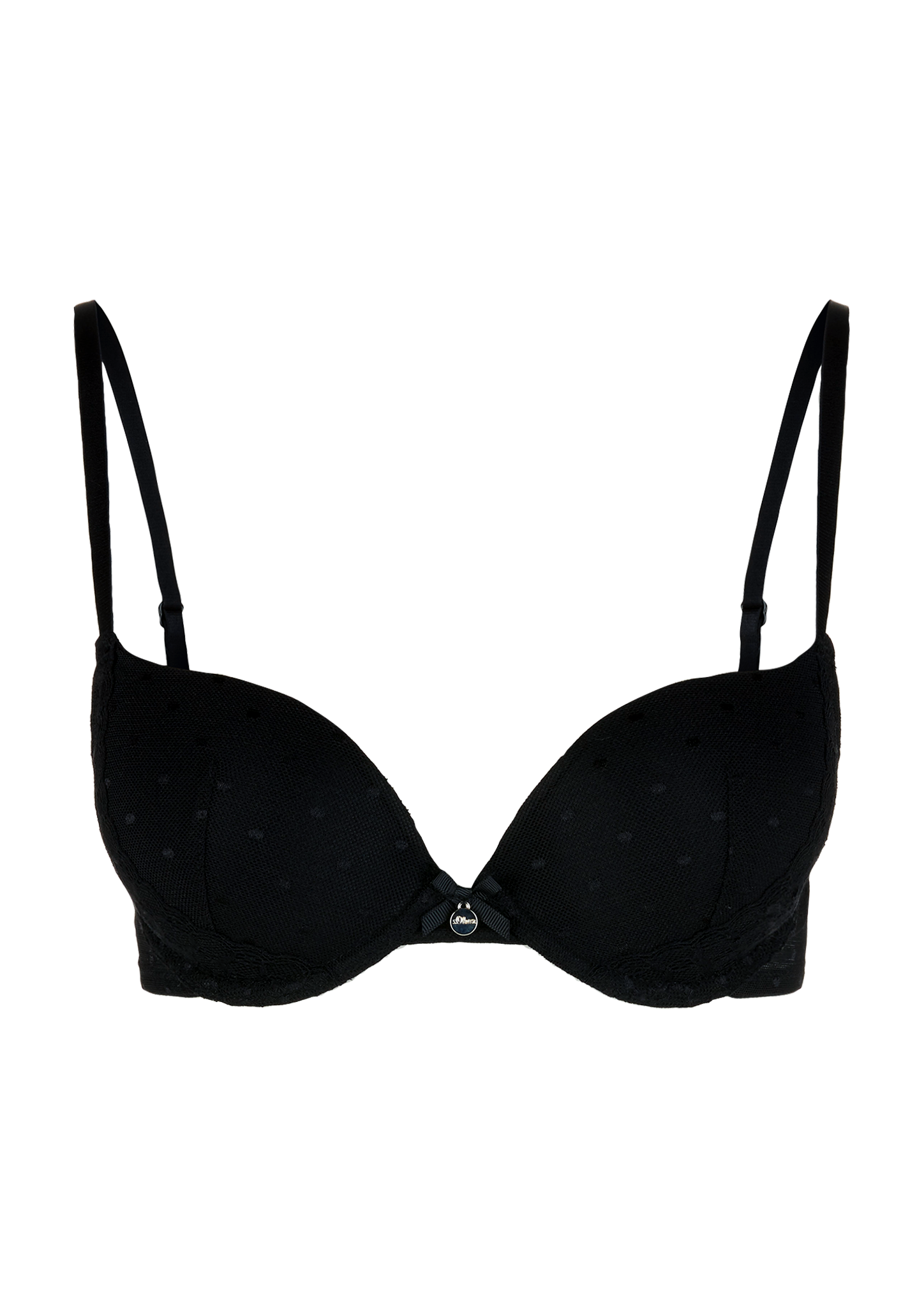 Damen Push Up-BH mit grafischer Spitze in  von s.Oliver