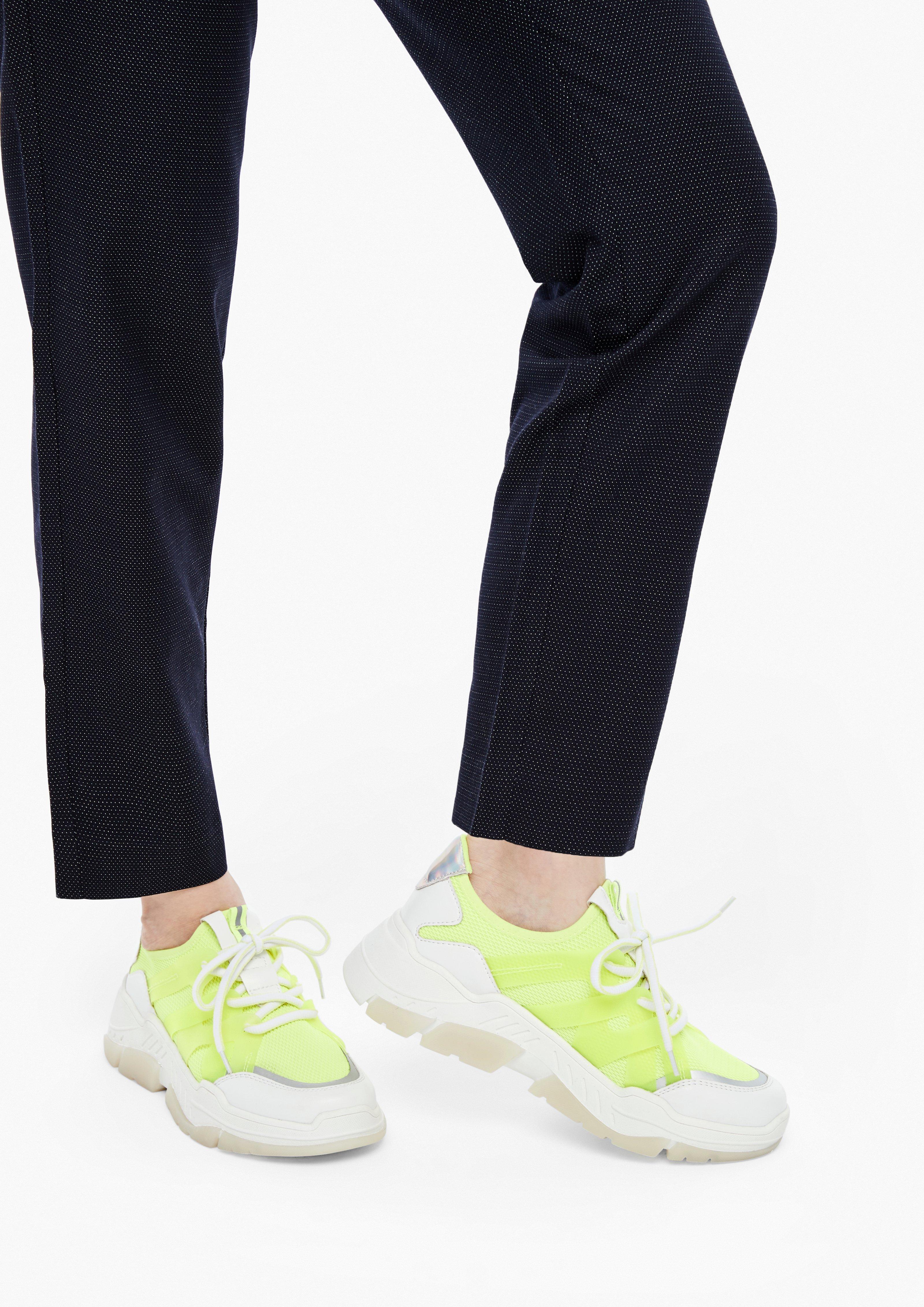 Femmes Sneakers en jaune de s.Oliver