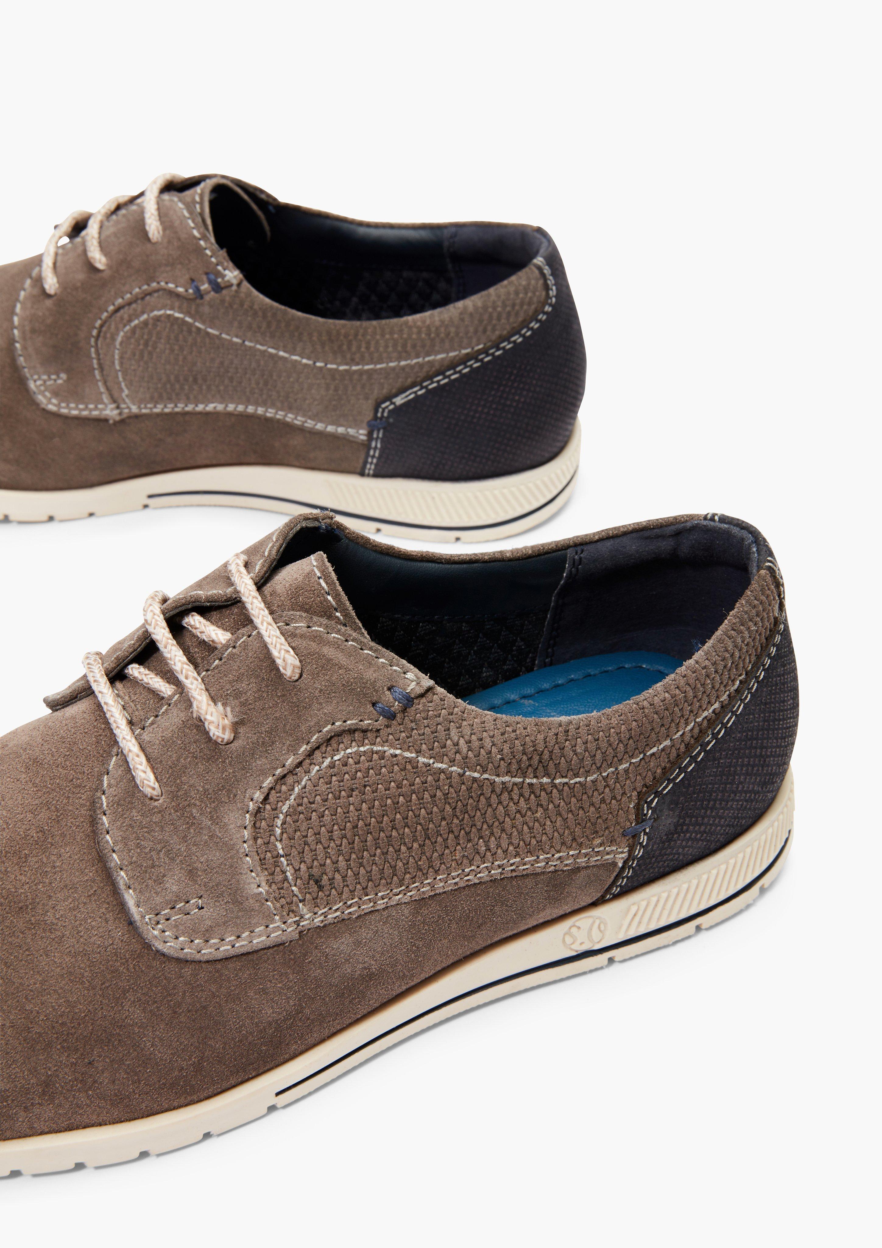 Veloursleder-Schnürer in 200