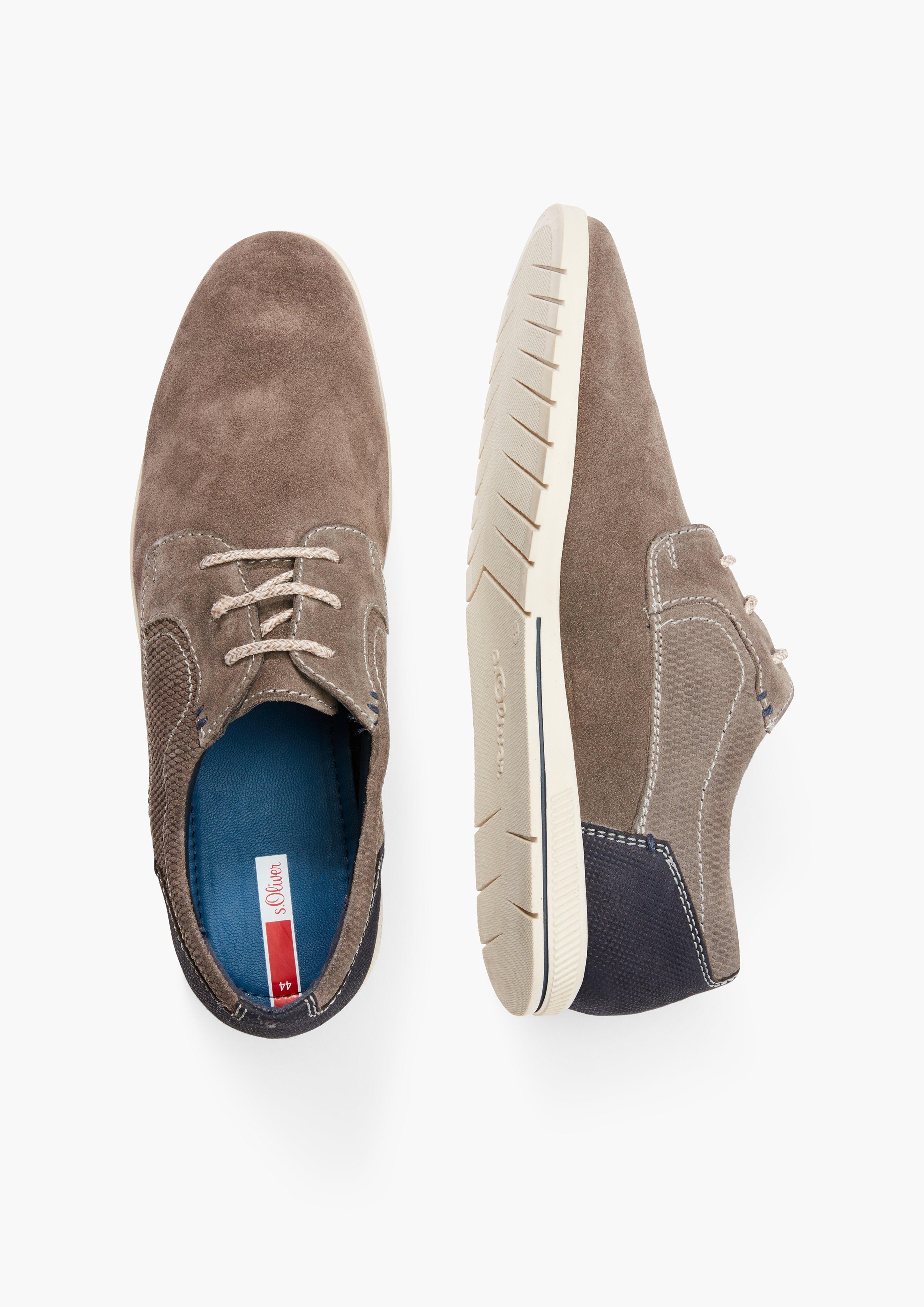 Veloursleder-Schnürer in 200