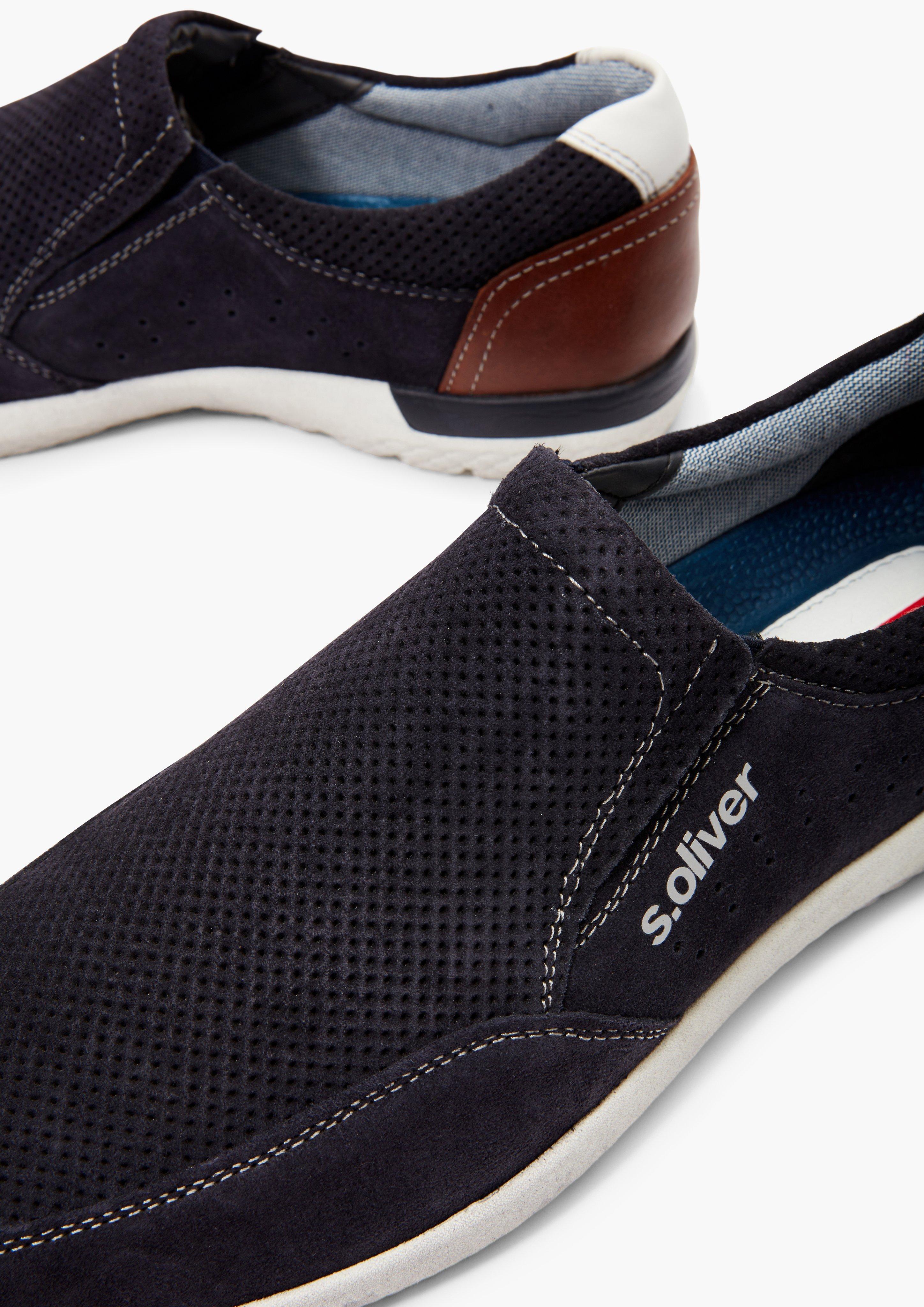 Leder-Slipper in 805