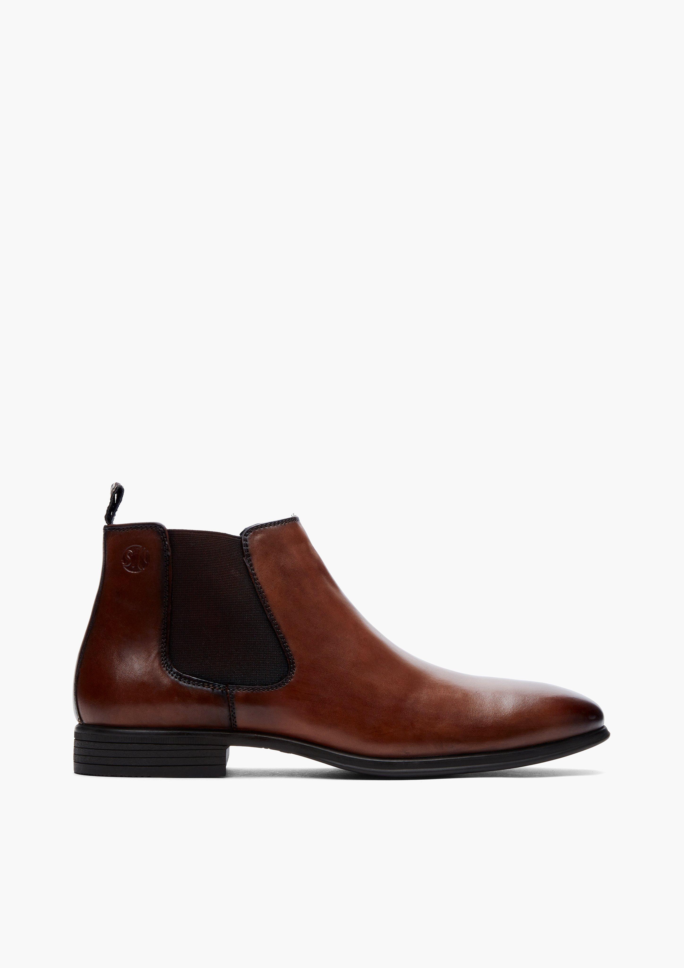 Leder-Stiefeletten in 305