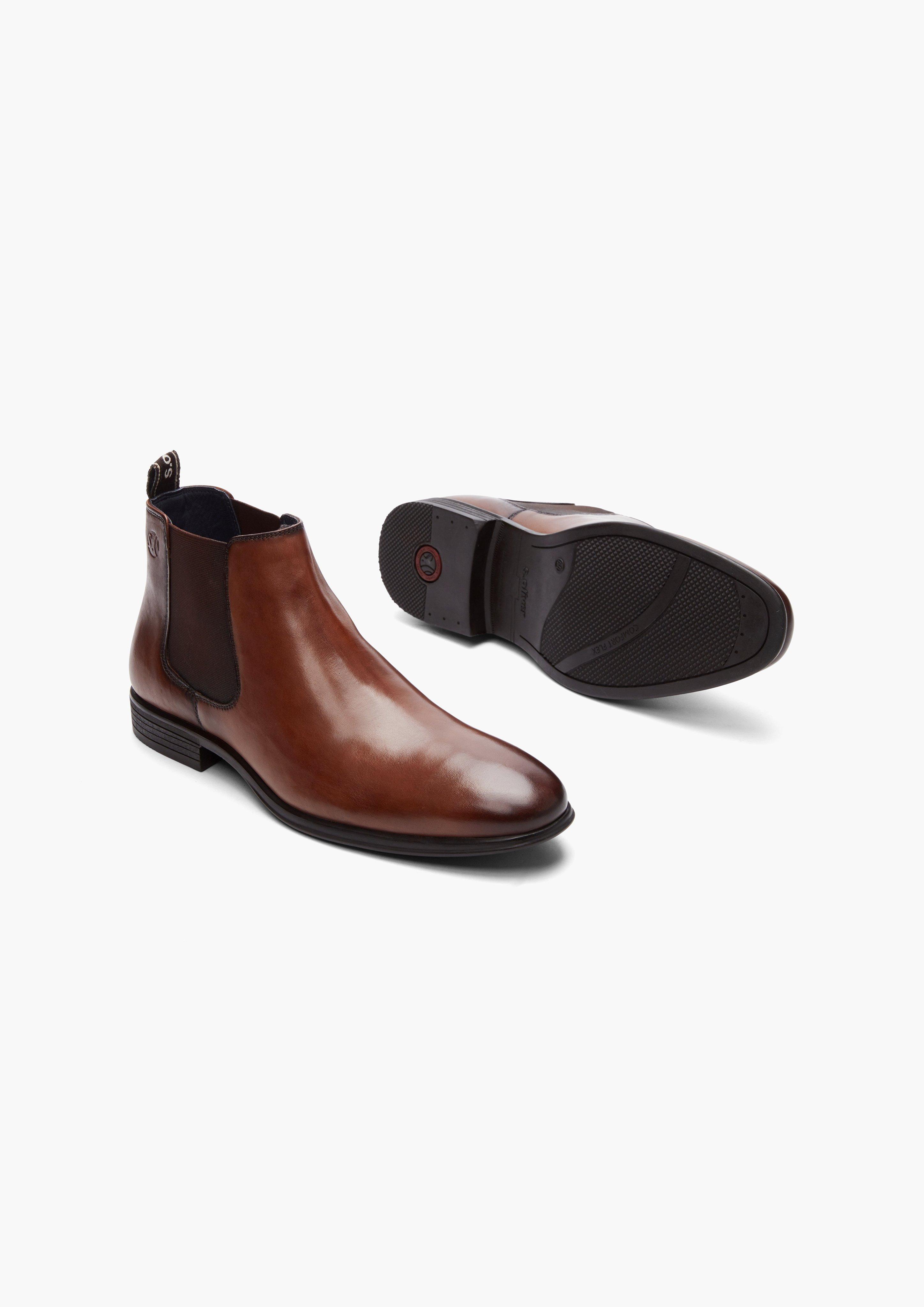 Leder-Stiefeletten in 305