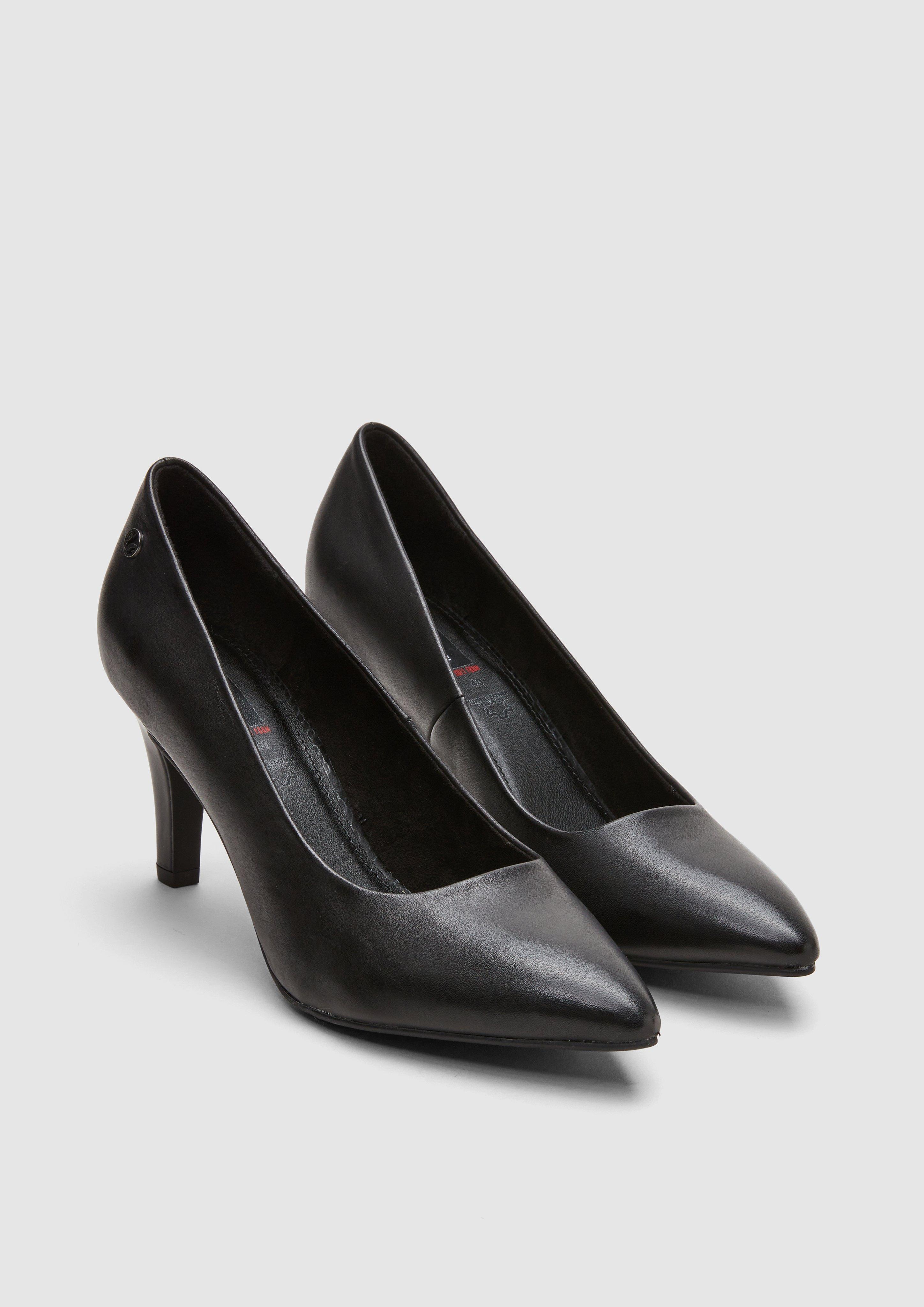 Leder-Pumps in 001