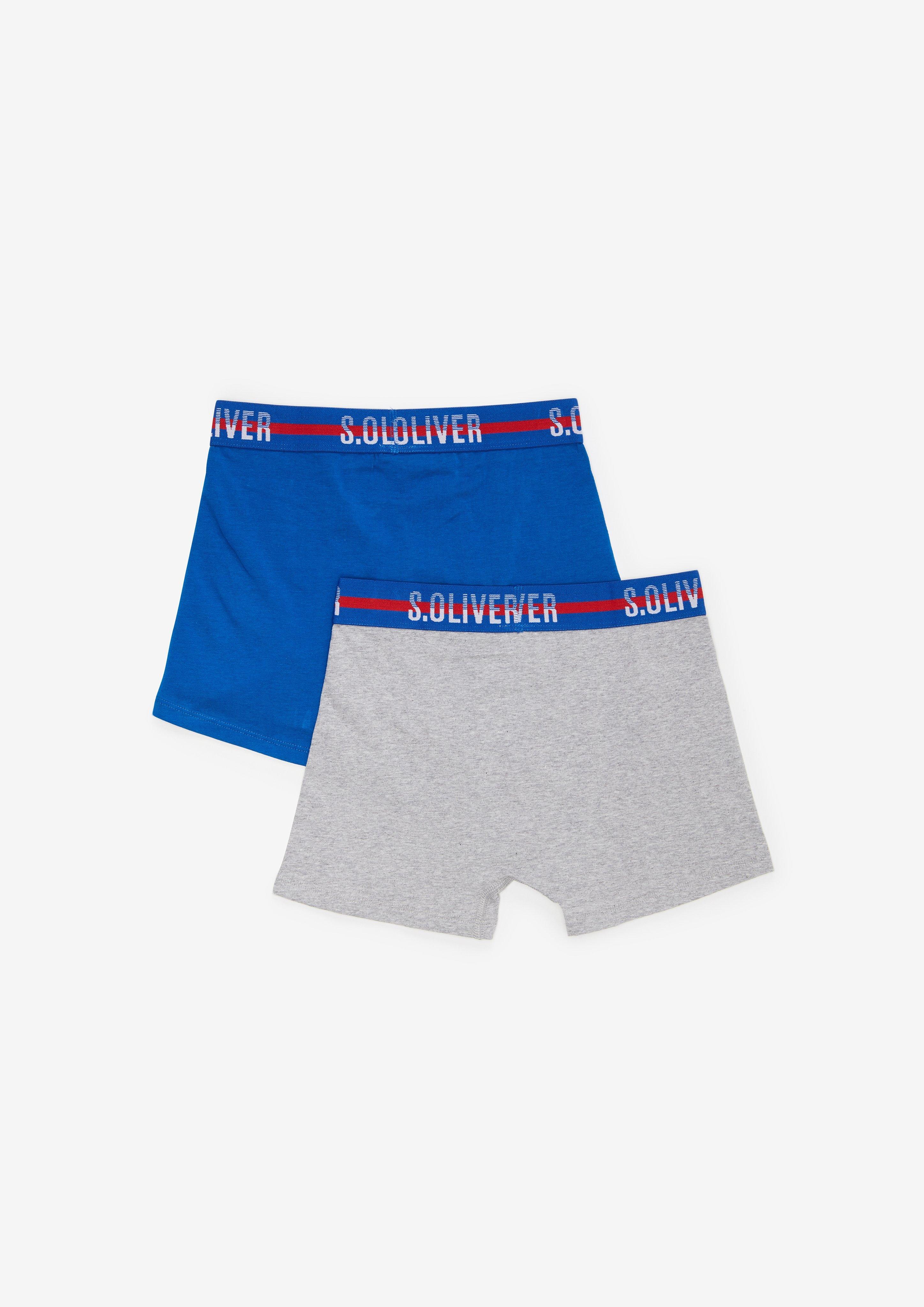 Junior Boxers taille basse en vert de s.Oliver