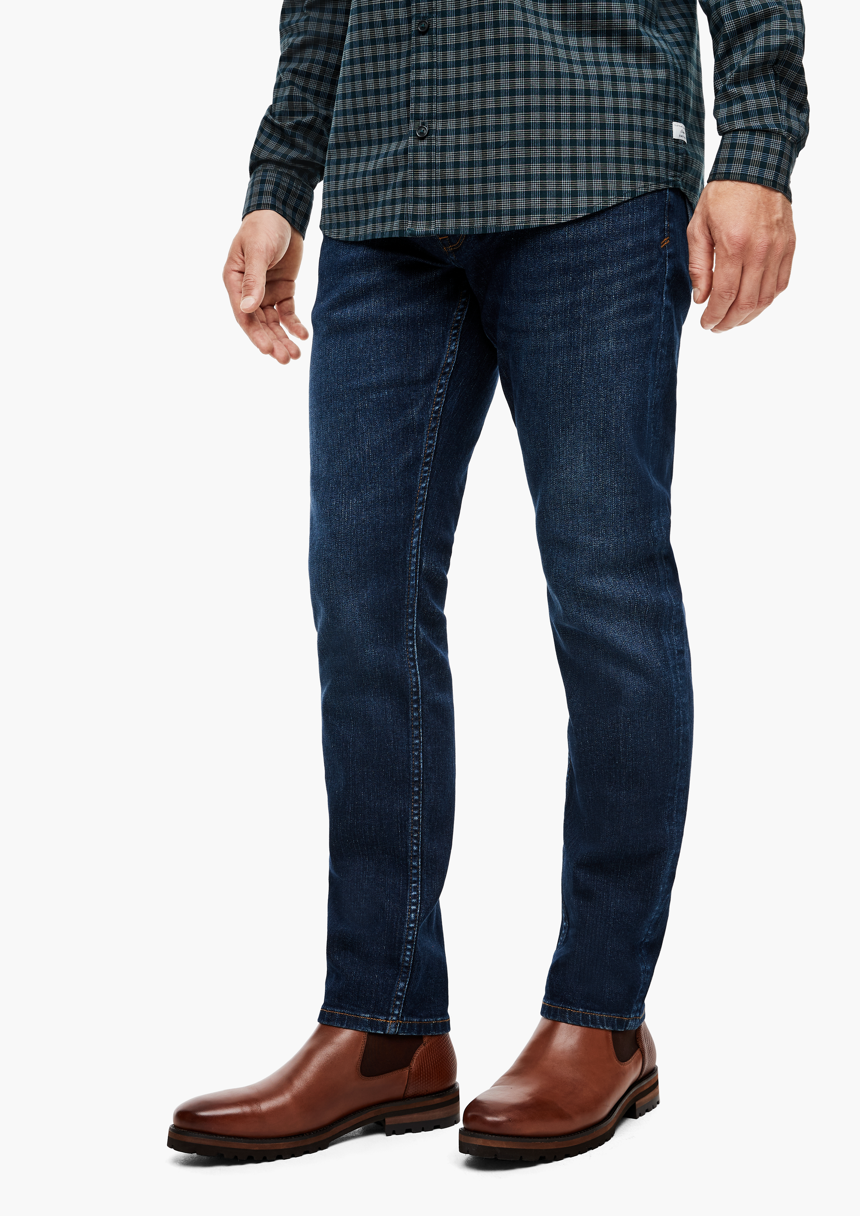 Leder-Stiefeletten in 305