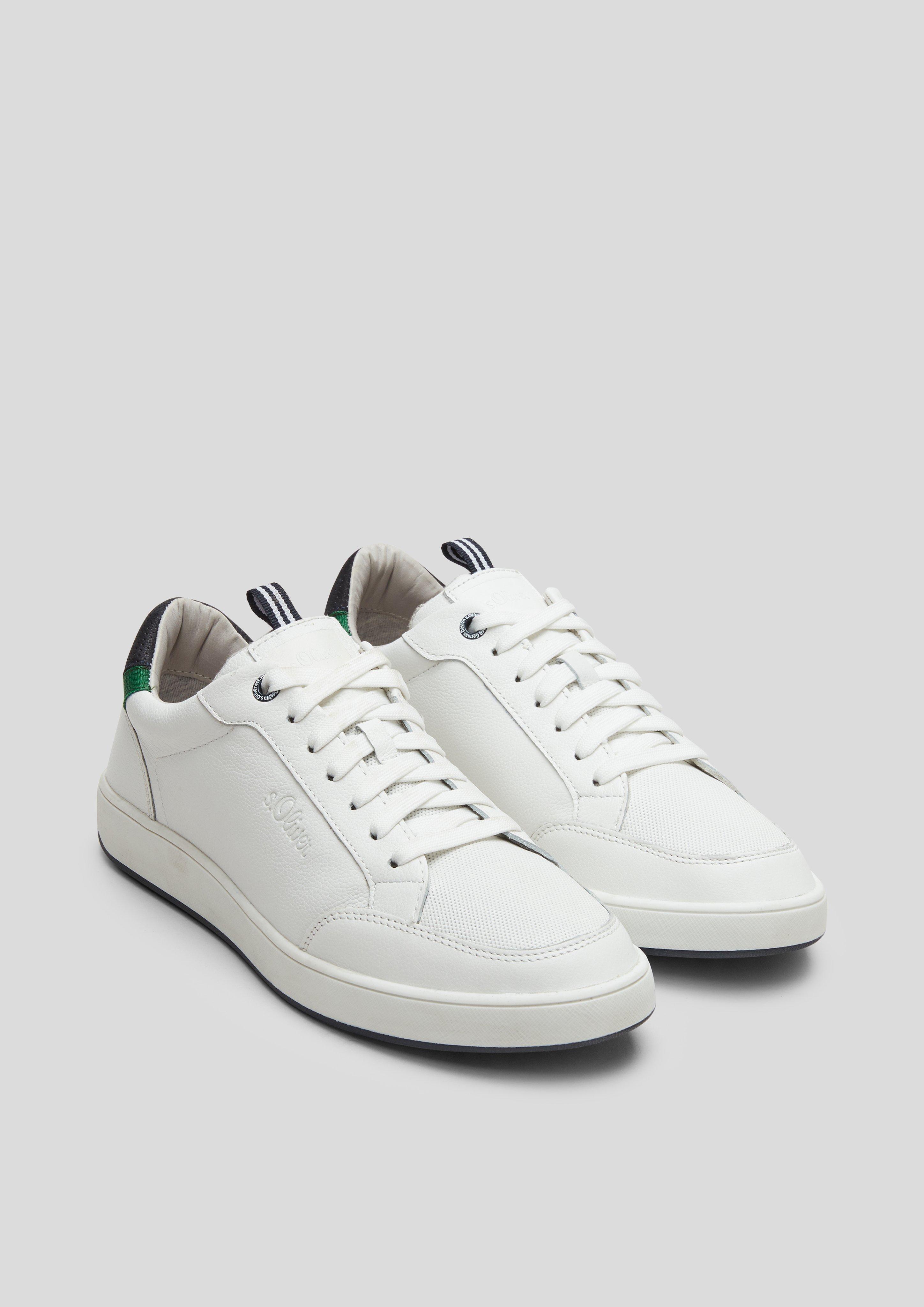 Leder-Sneaker in 100
