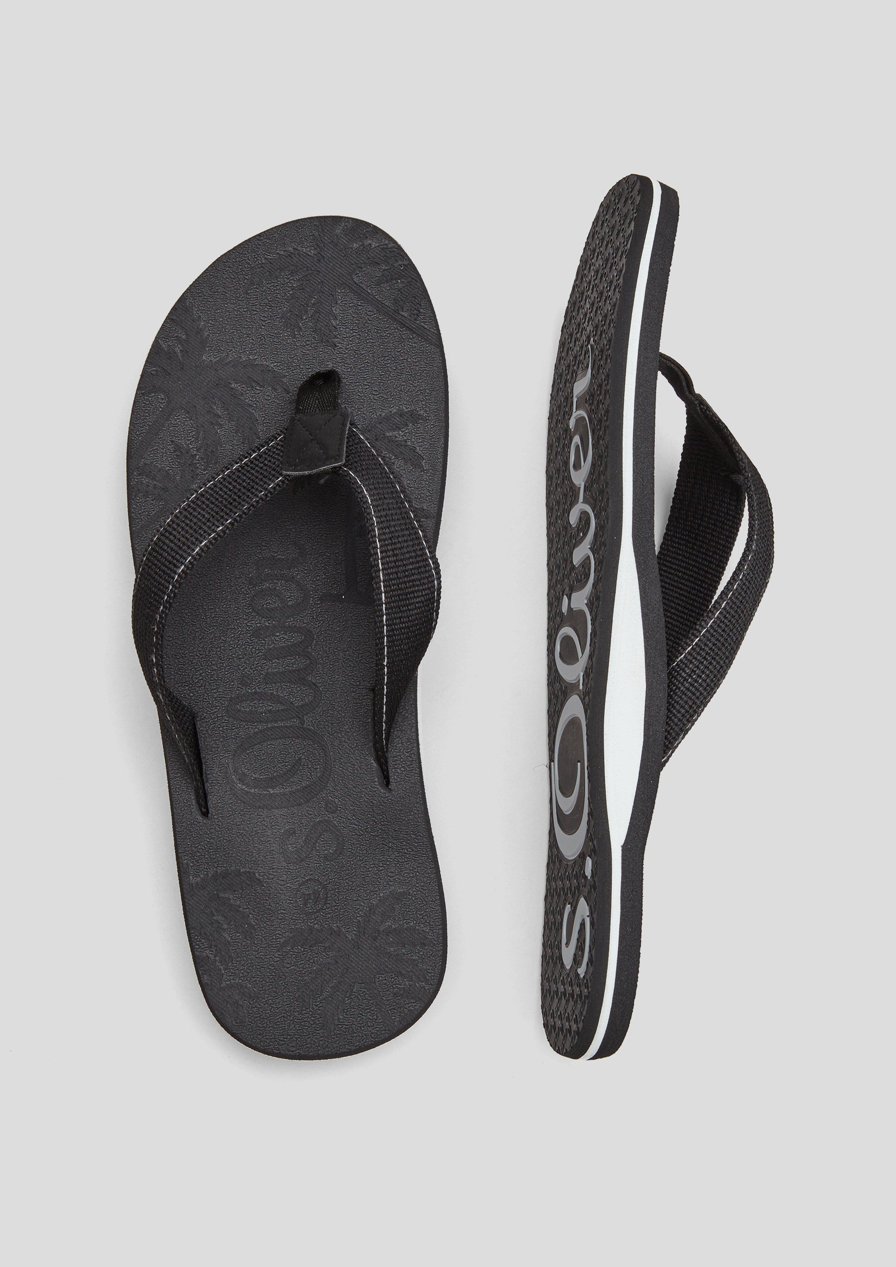 Textil-Pantoletten in 001