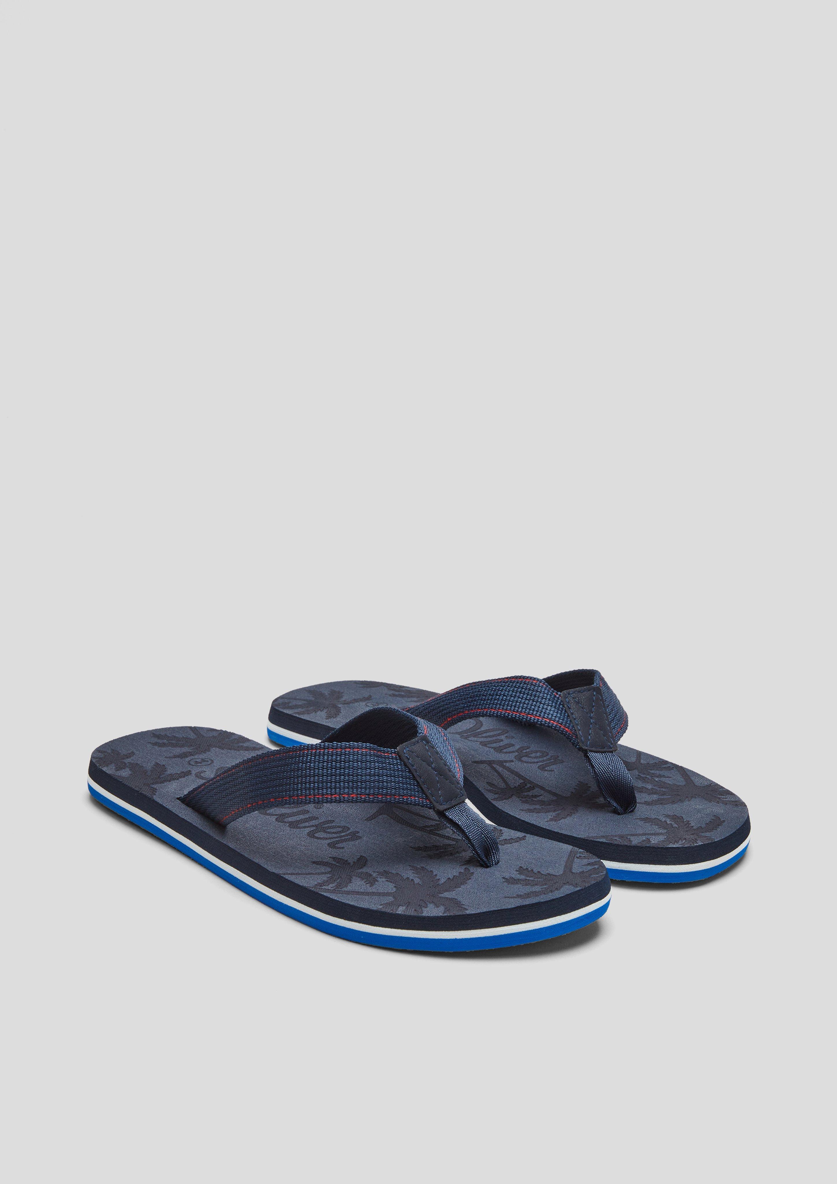 Textil-Pantoletten in 805