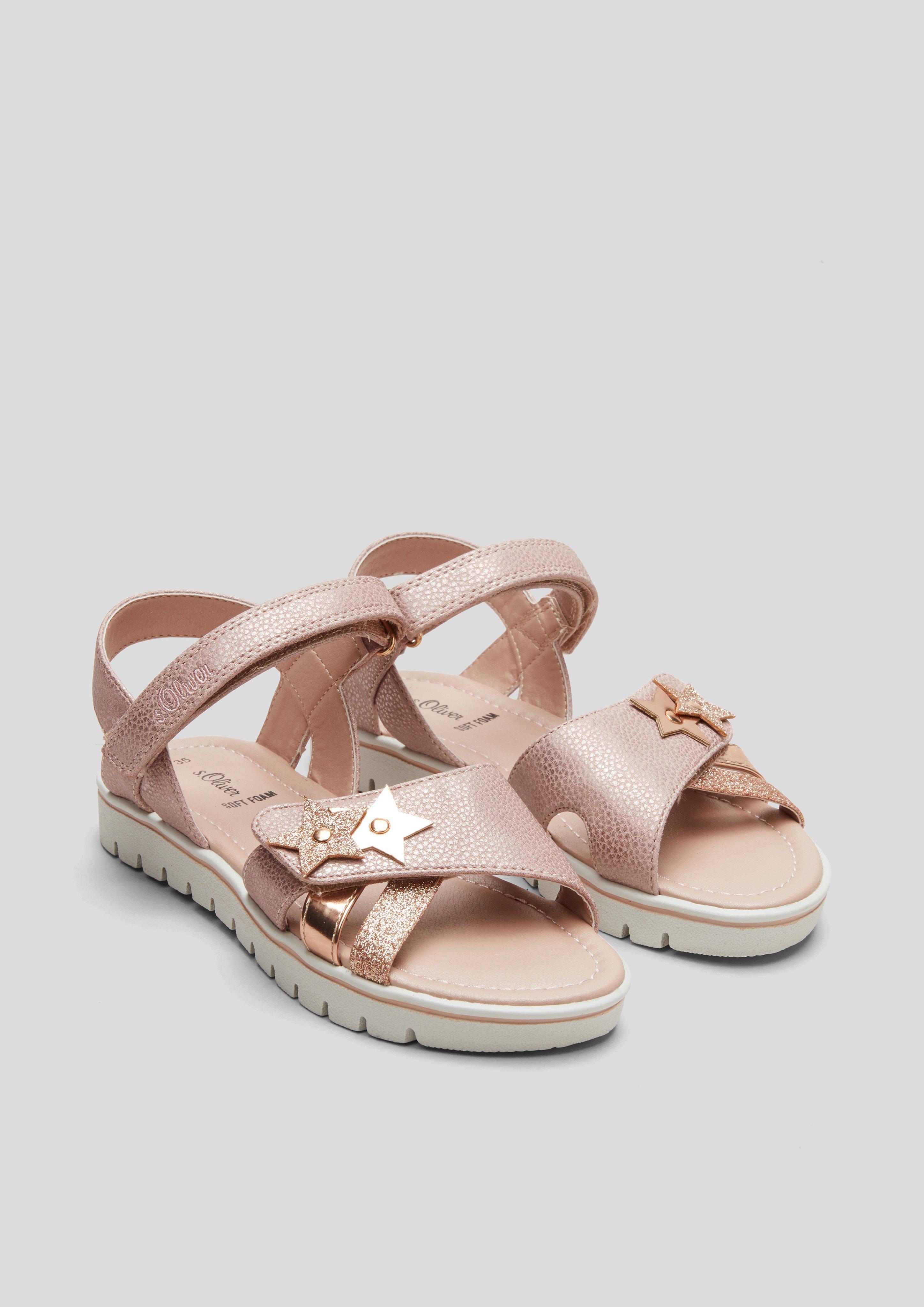 Kunstleder-Sandalen in 250