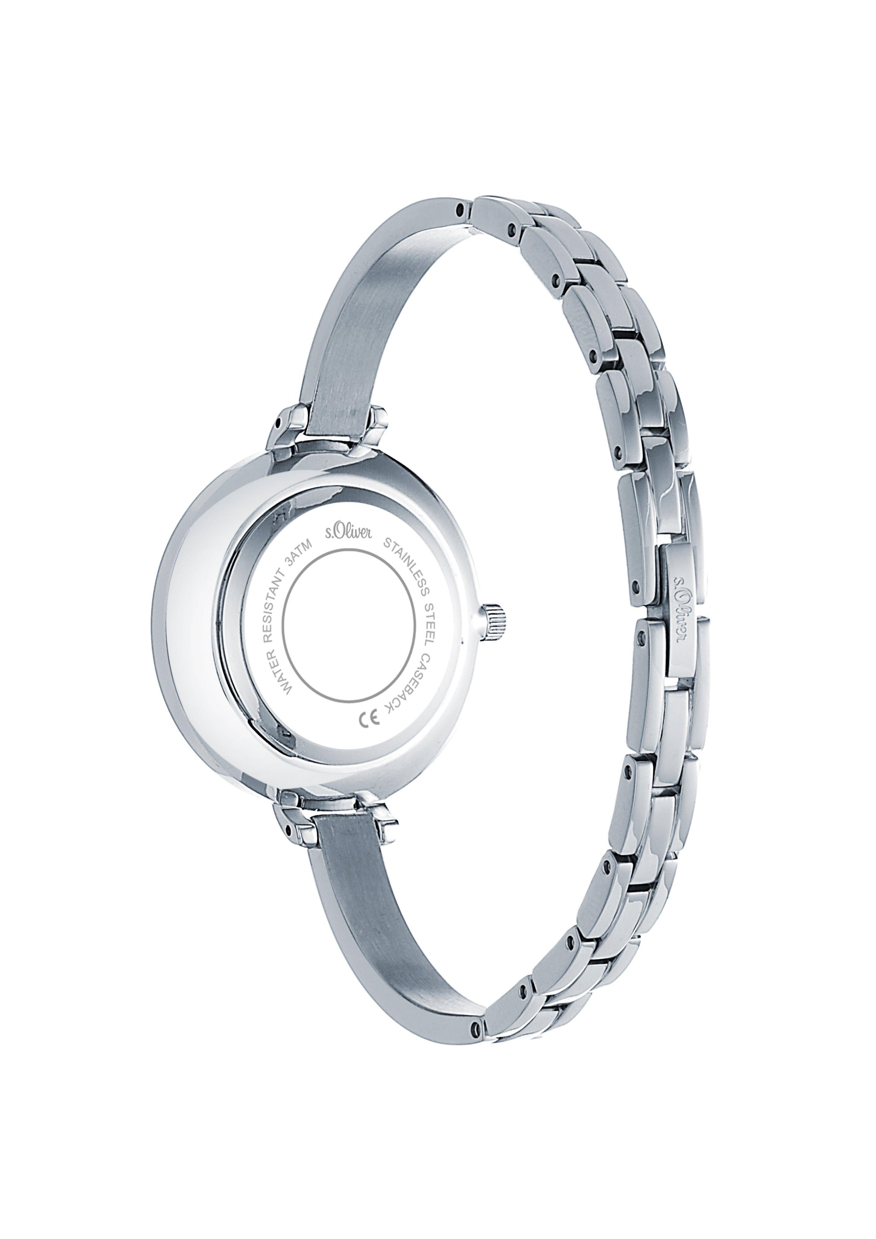 Damen Armbanduhr in blau von s.Oliver