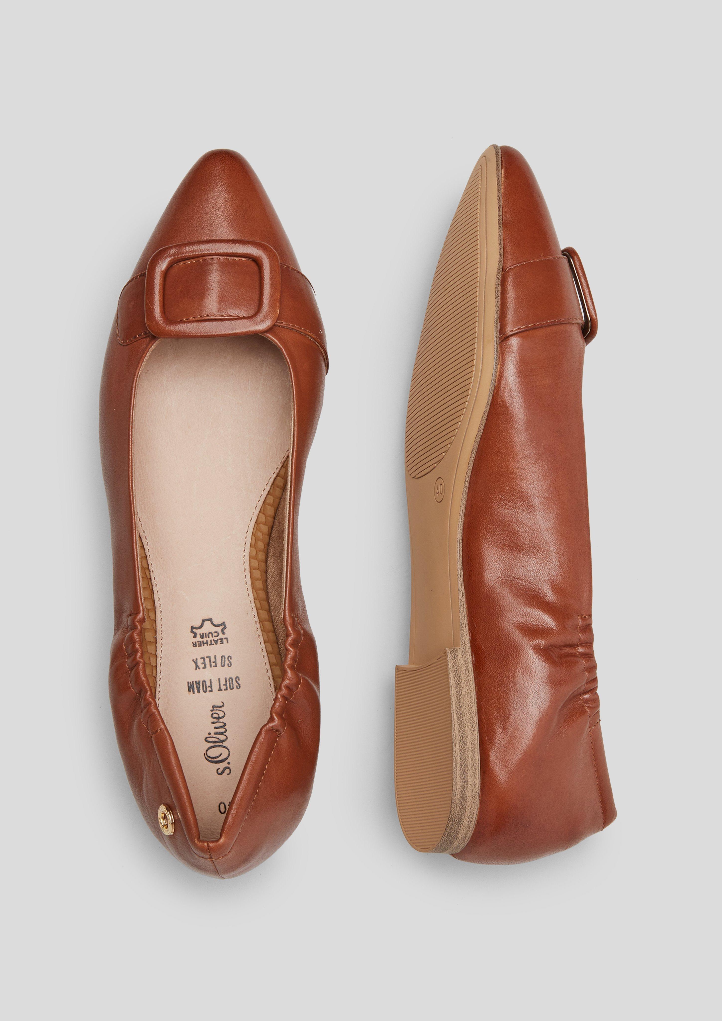 Damen Ballerinas in braun von s.Oliver