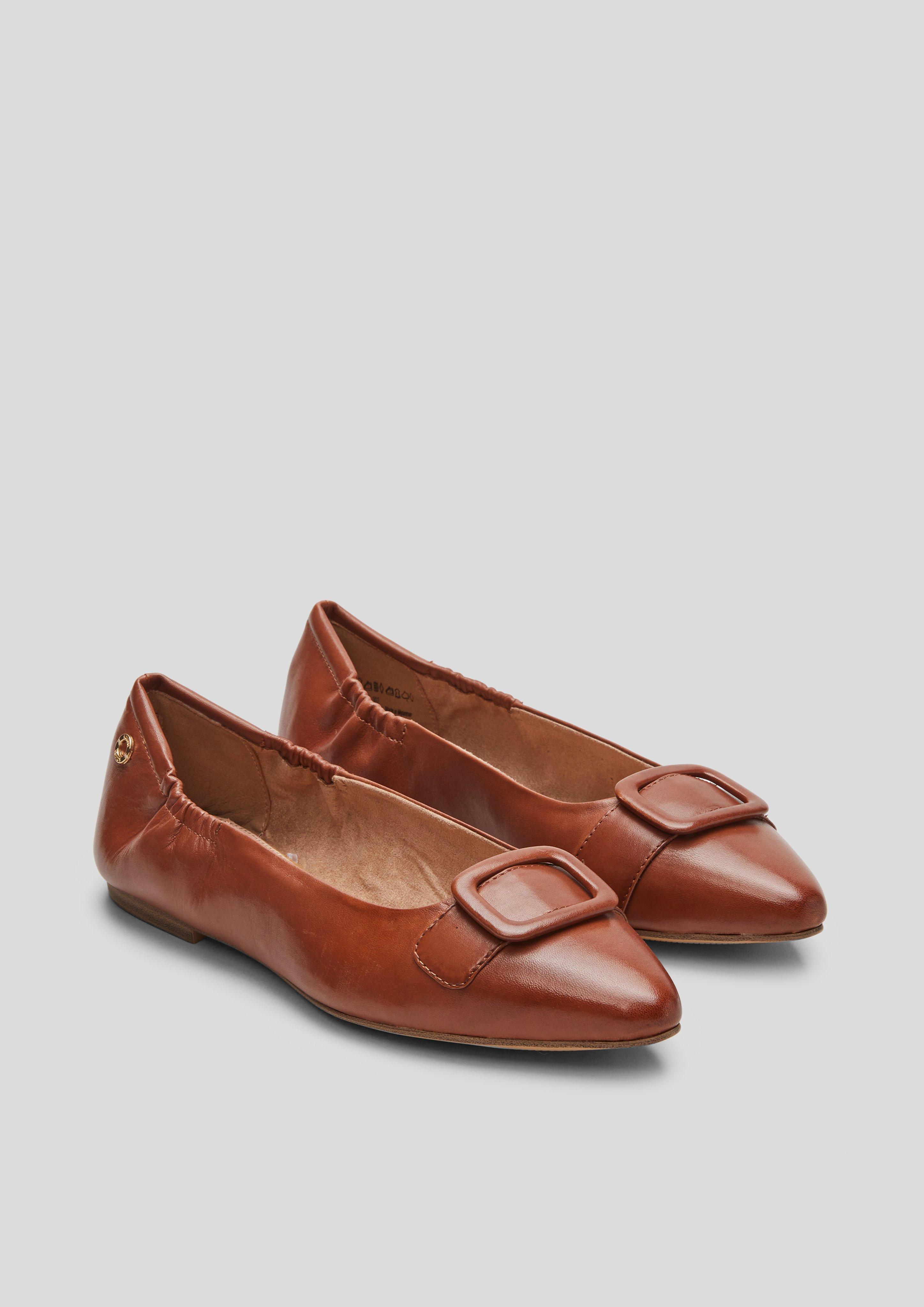 Damen Flexible Ballerinas aus Leder in  von s.Oliver
