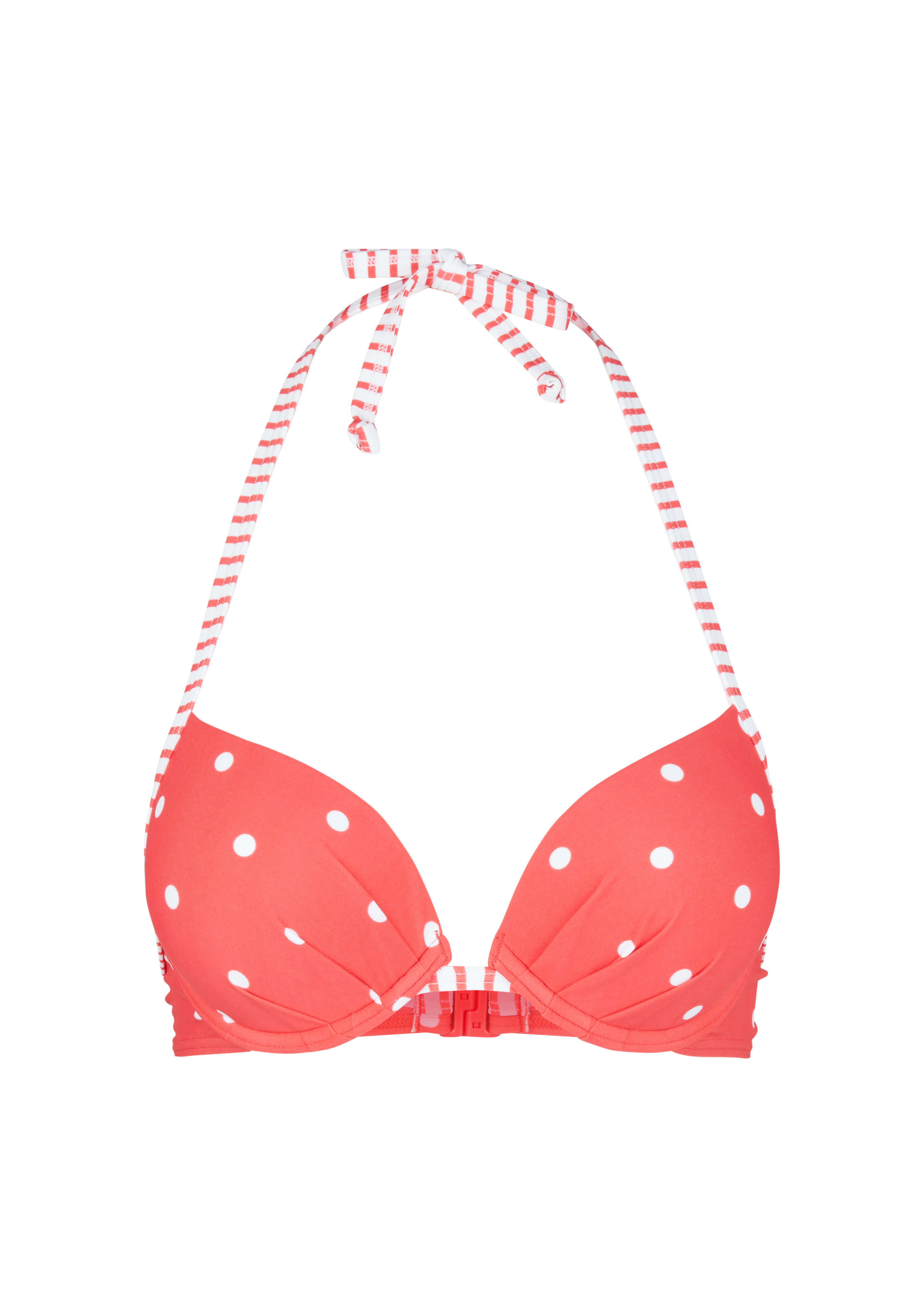 Push Up Bikini-Top mit Punkten