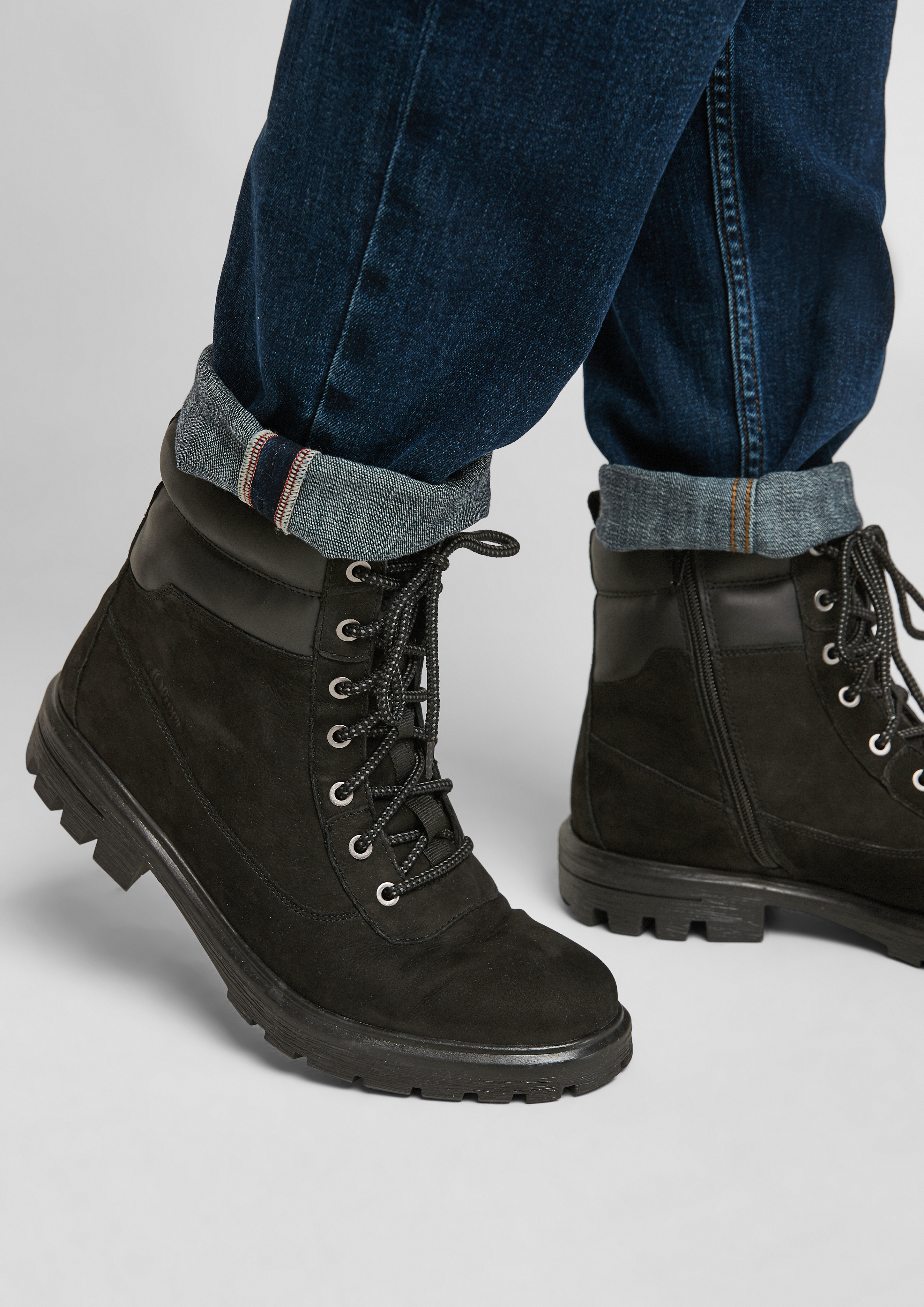 Herren Stiefel in schwarz von s.Oliver