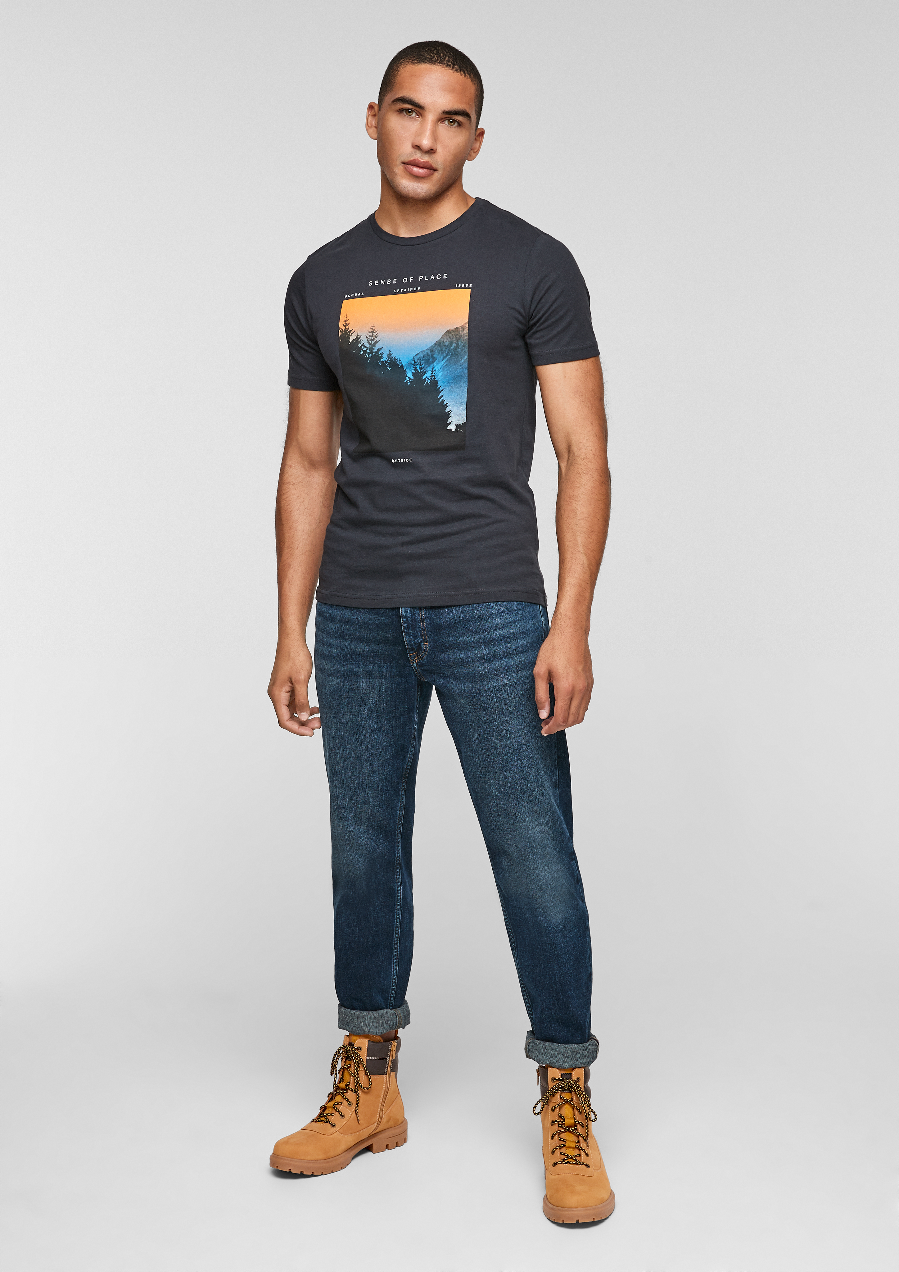 Herren Stiefel in gelb von s.Oliver