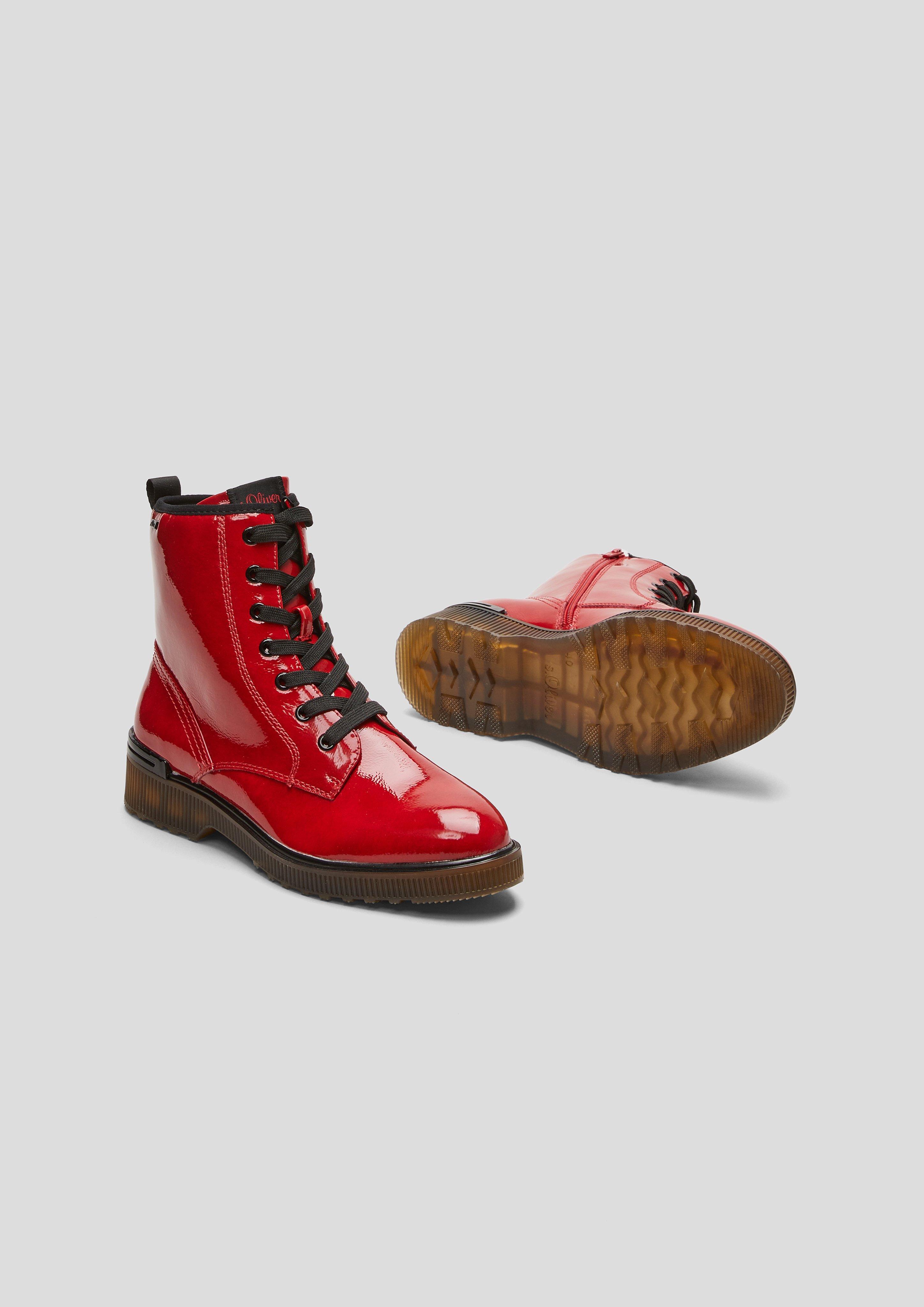 Damen Stiefel in rot von s.Oliver