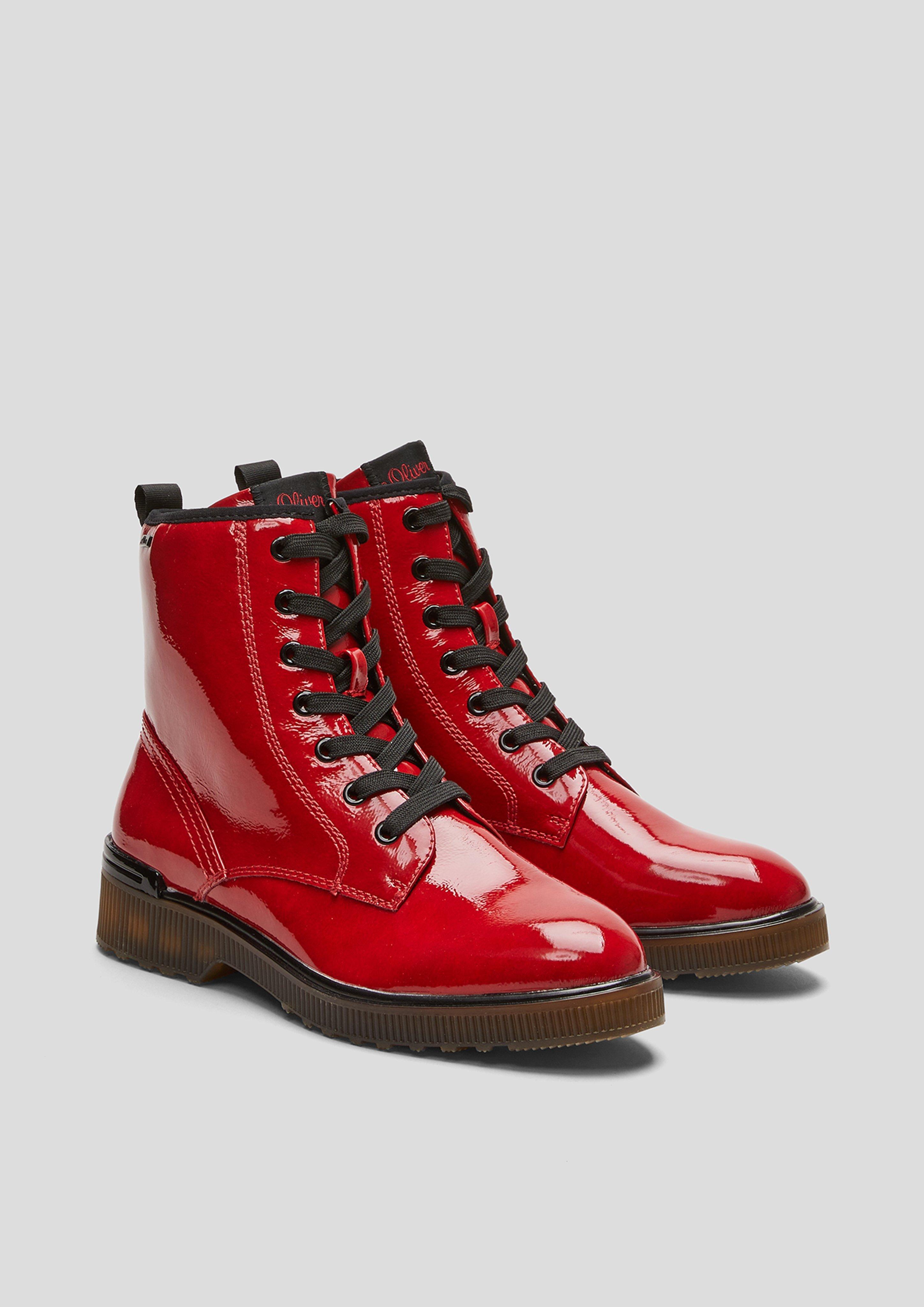 Damen Stiefel in rot von s.Oliver