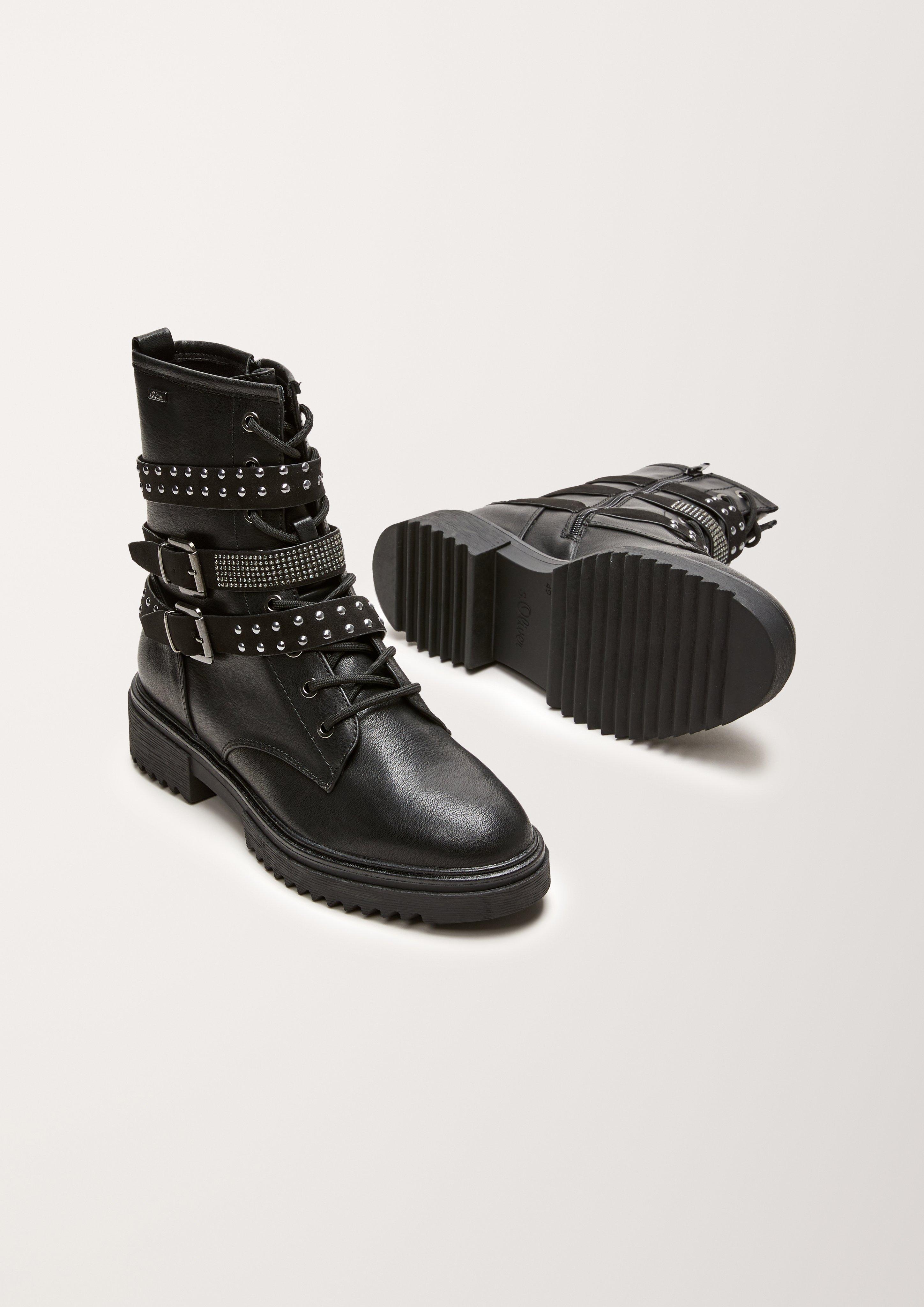 Damen Stiefeletten in schwarz von s.Oliver