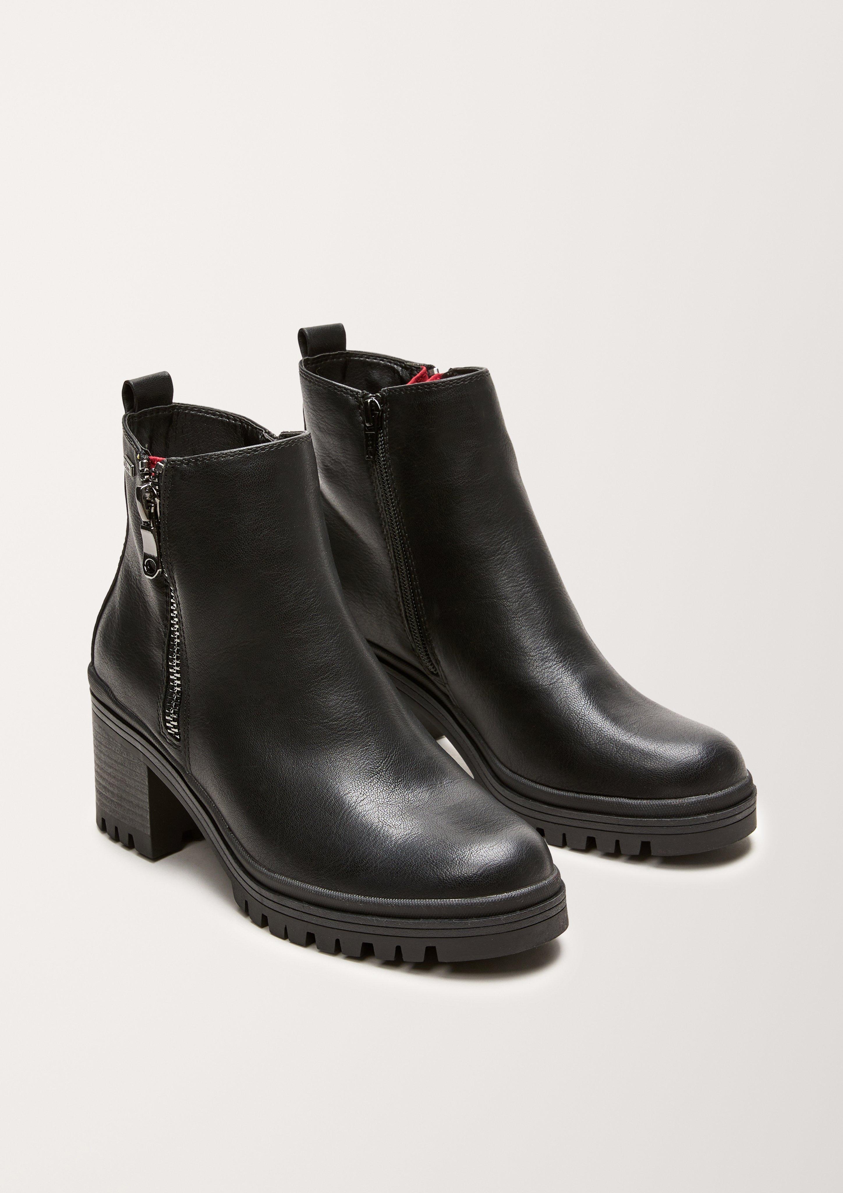 Damen Stiefeletten in Lederoptik in  von s.Oliver