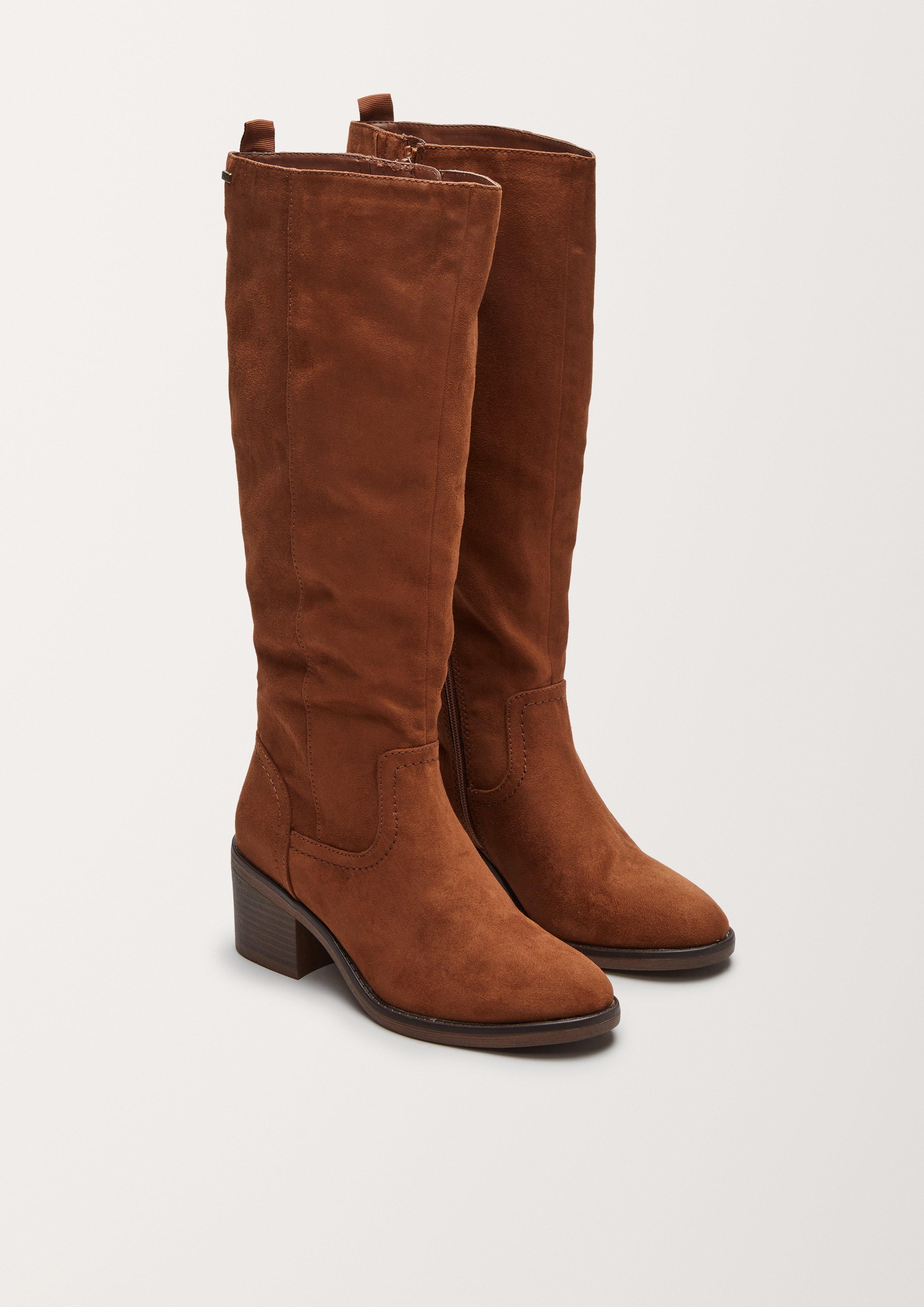 Damen Stiefel aus Velours in  von s.Oliver