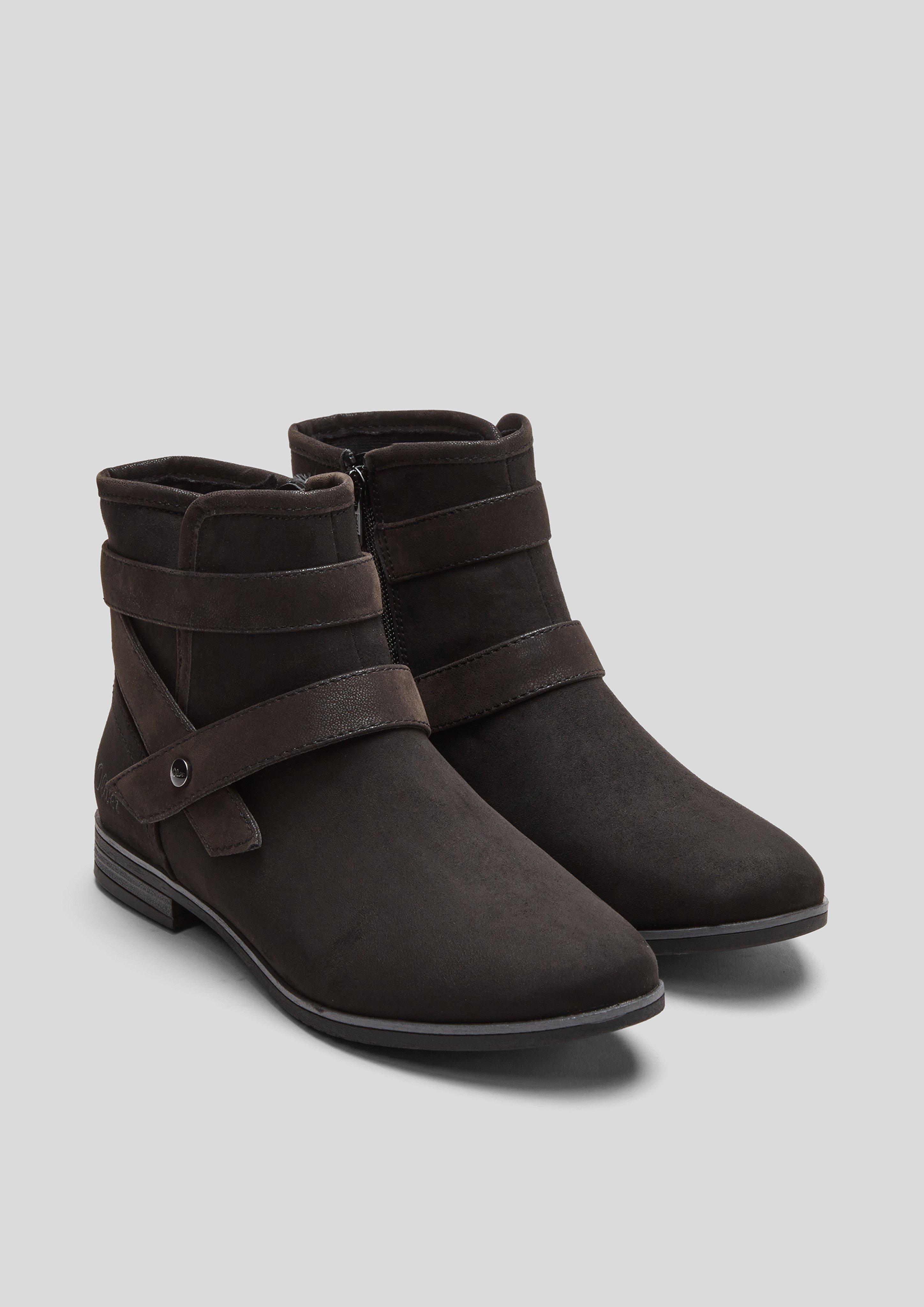 Damen Stiefeletten mit Zierriemen in  von s.Oliver